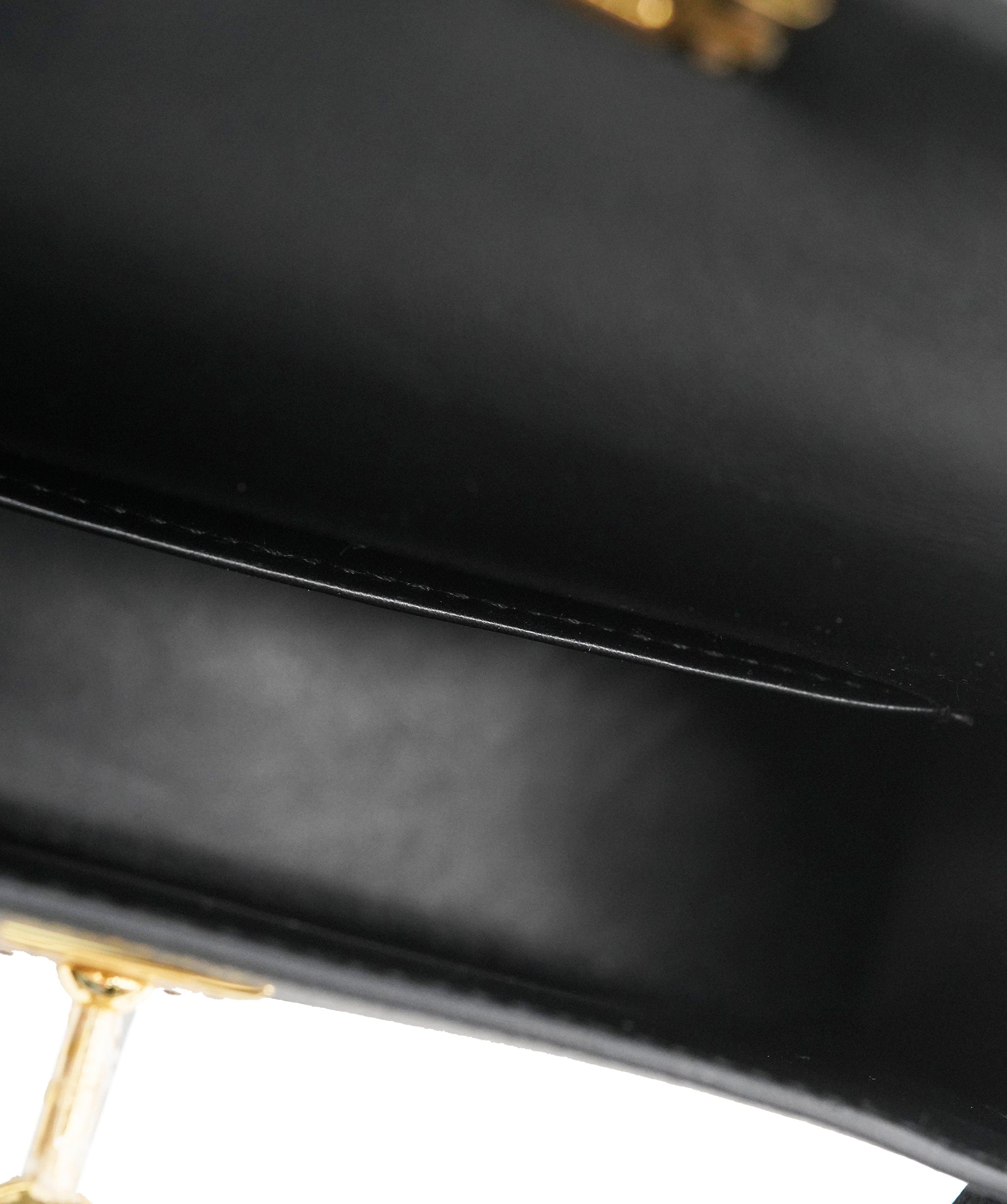 Hermès Hermès Mini Kelly Black With GHW  ALC2398