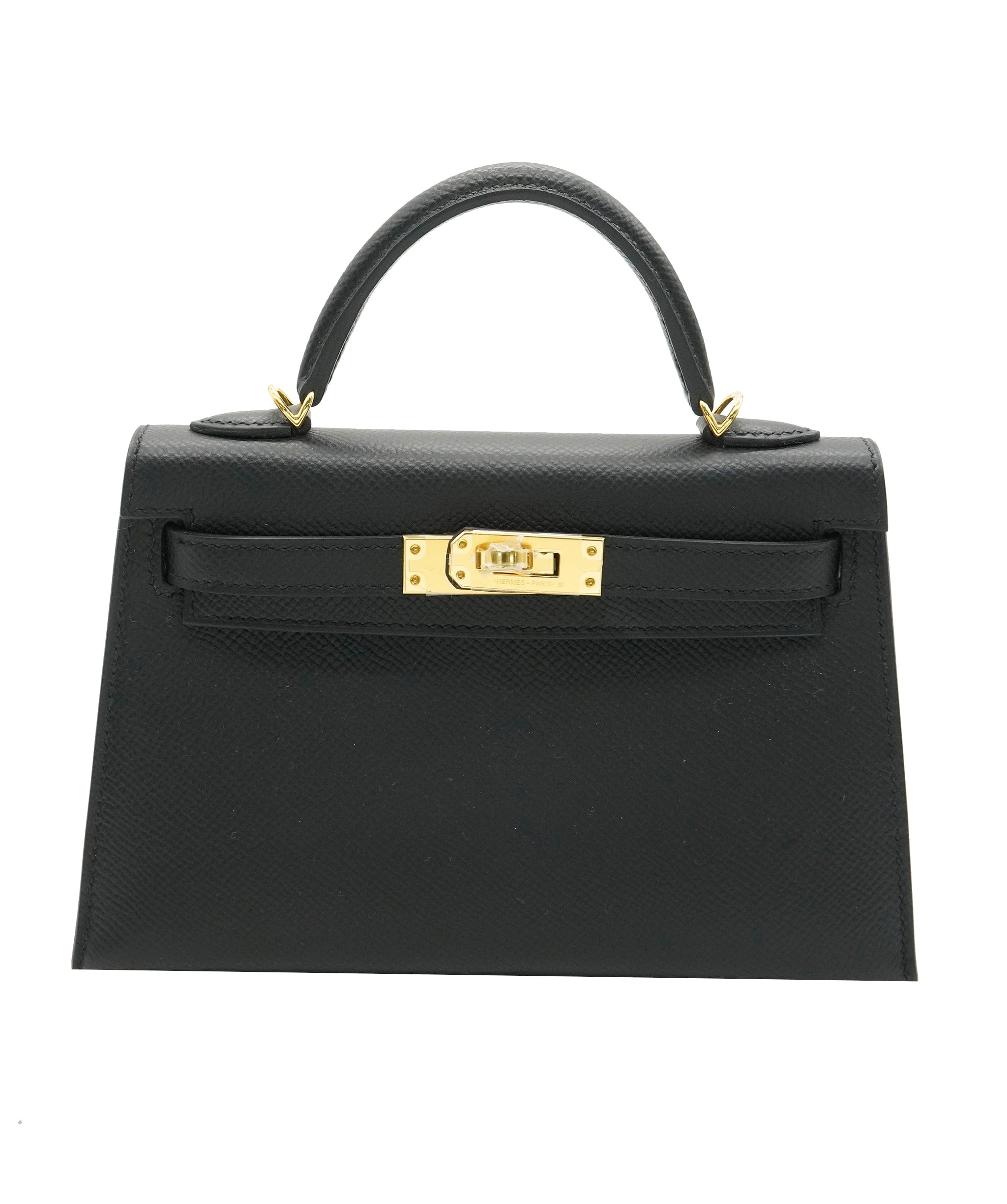 Hermès Hermès Mini Kelly Black With GHW  ALC2398