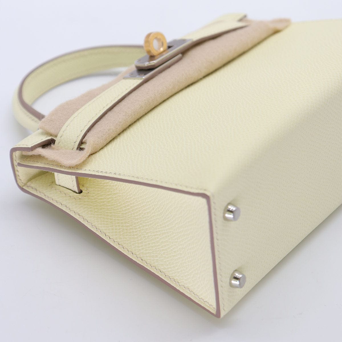 hermès HERMES Mini kelly Jaune milton Epsom EHW W B-282516