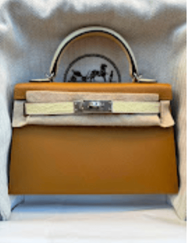 Hermes Hermes Mini Kelly Sesame/vanilla phw K(2026) madame ALTC0734