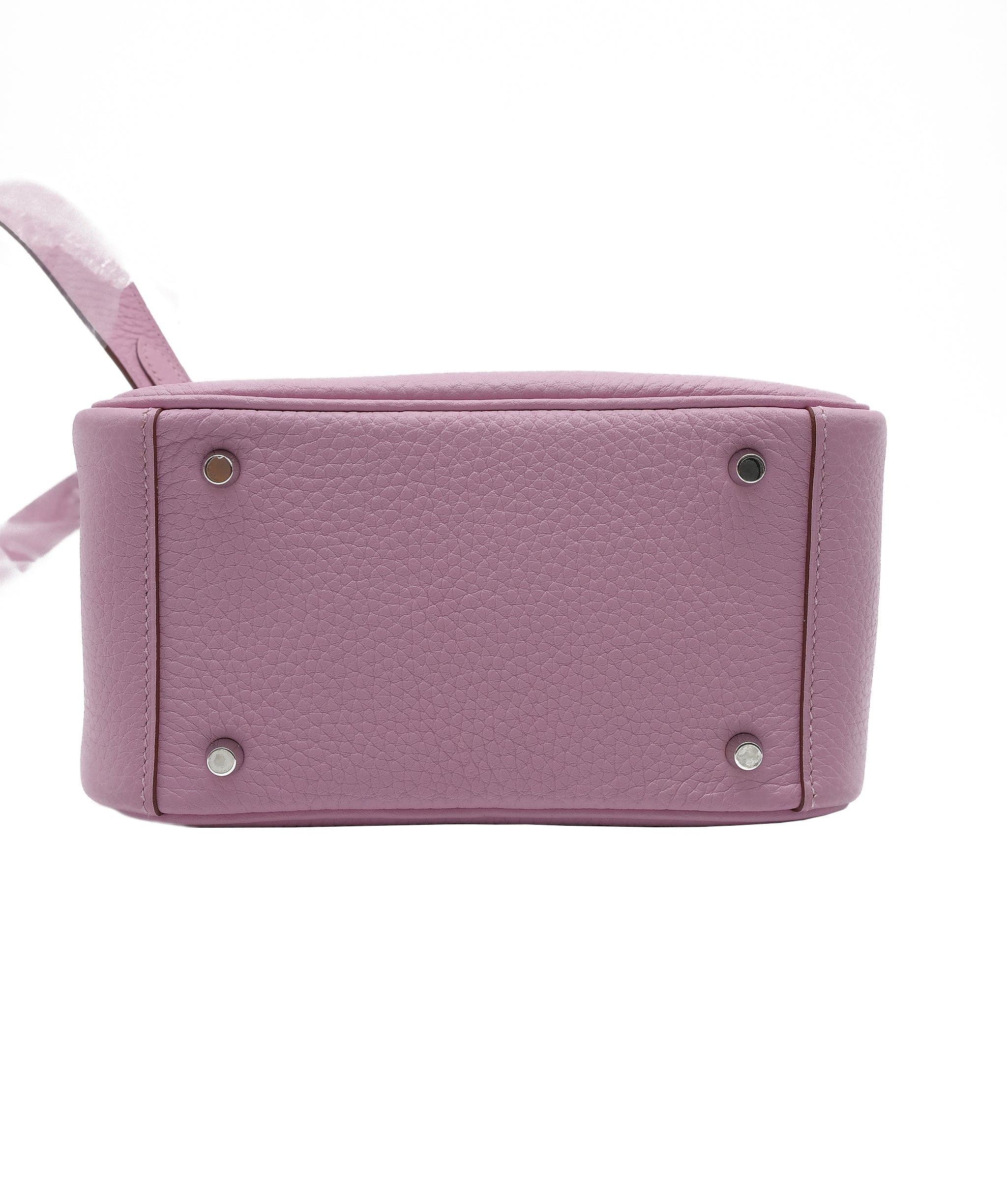 Hermès Hermes Mini Lindy Mauve Sylvestre Clemence PHW #U SKC1644