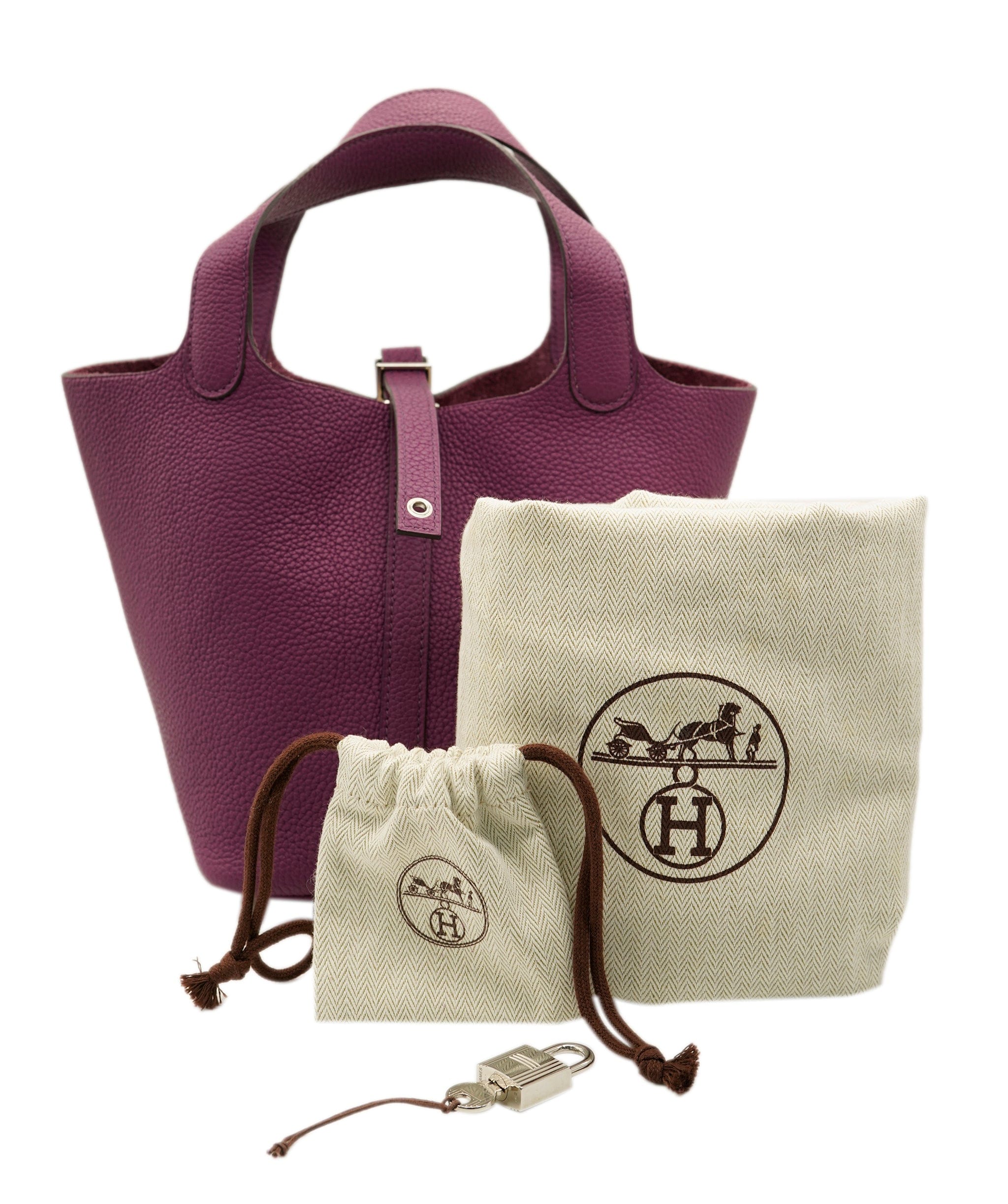 Hermès Hermes Picotin 18 Anemone Clemence  ALC3131