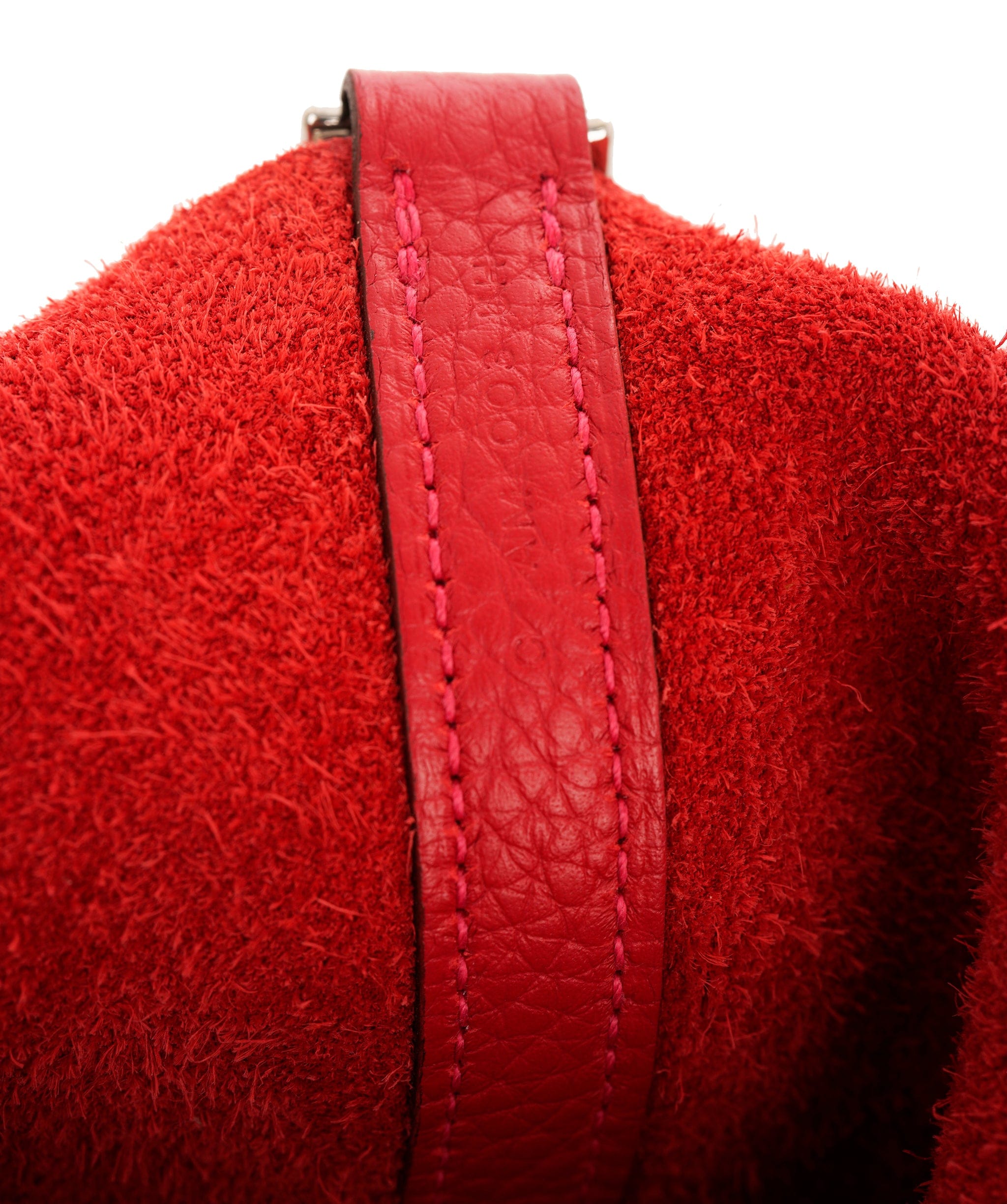 Hermès Hermes Picotin 18 Clemence Rouge Casaque ALC3130