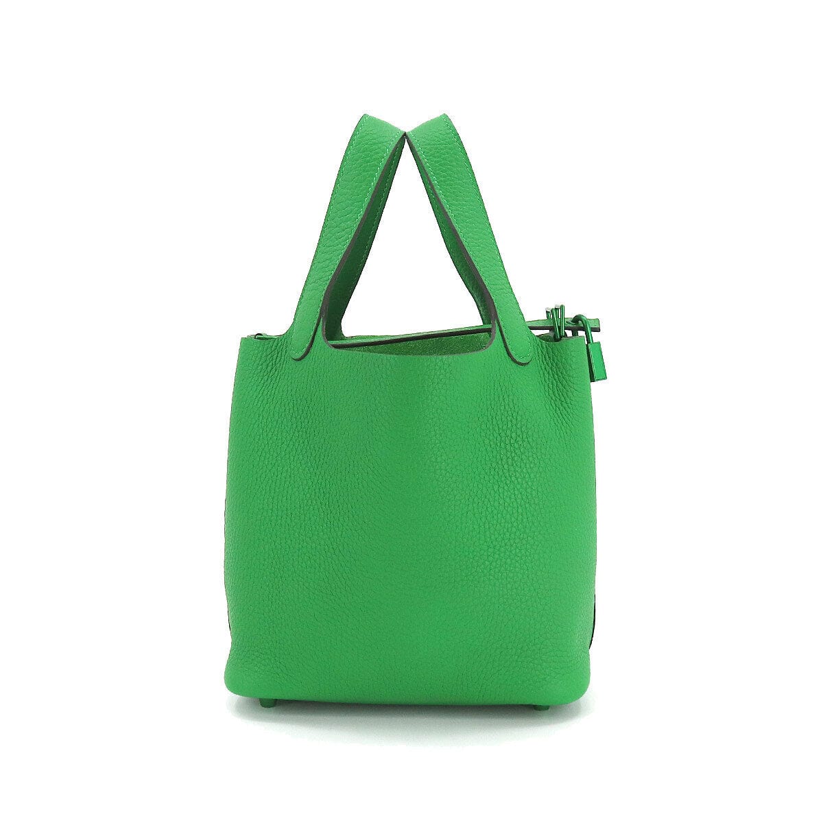 Hermès Hermes Picotin Lock PM Monochrome So Green Hand Bag Bambou ASC3252