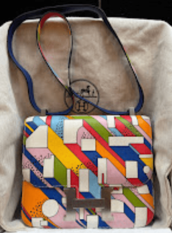 Hermès Hermes  Preloved Constance 24 On a Summer Day (x) multicolour PHW A (2017) ALTC0658