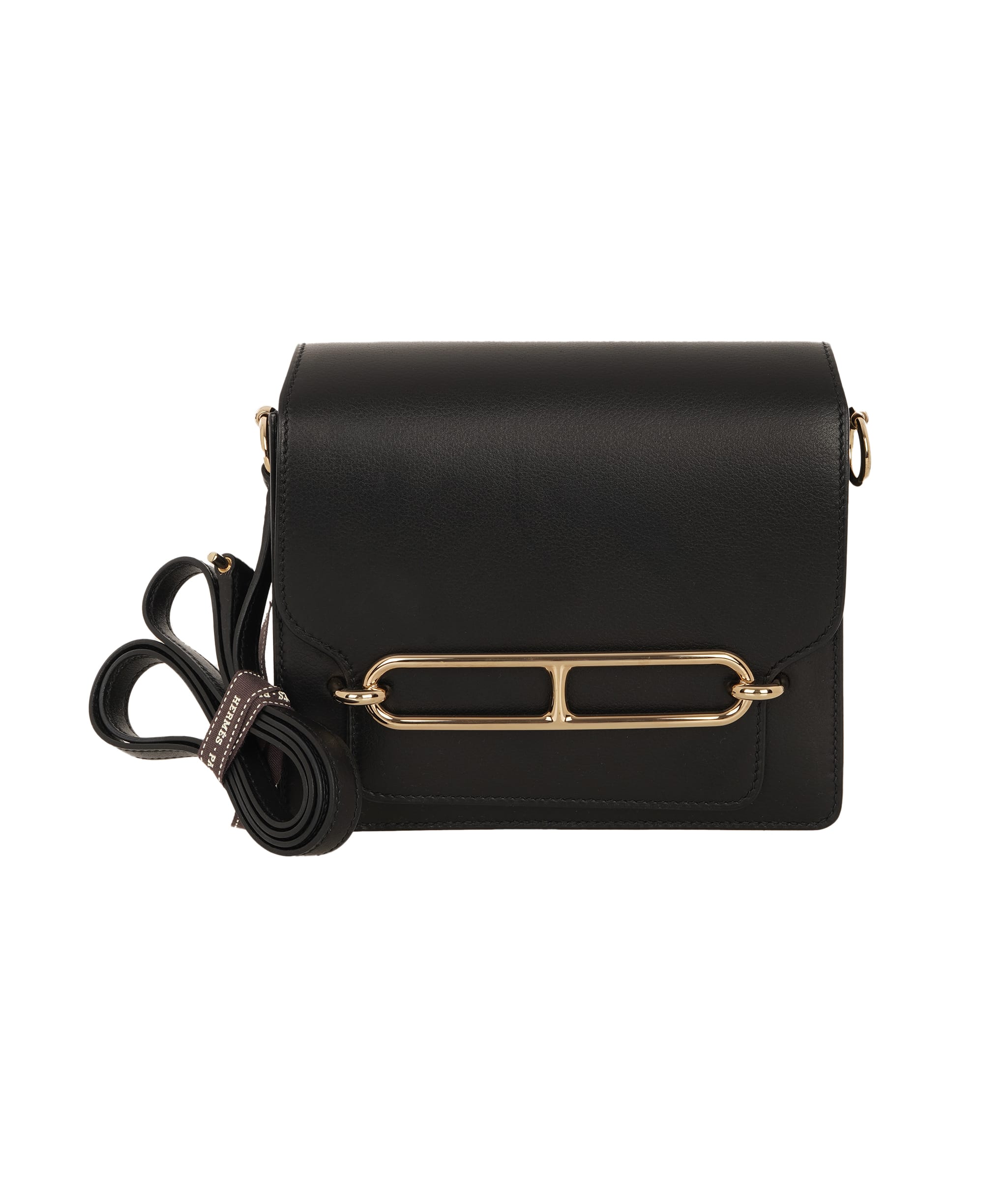 Hermès Hermes Roulis Small Bag in Black Evergain ALC4157