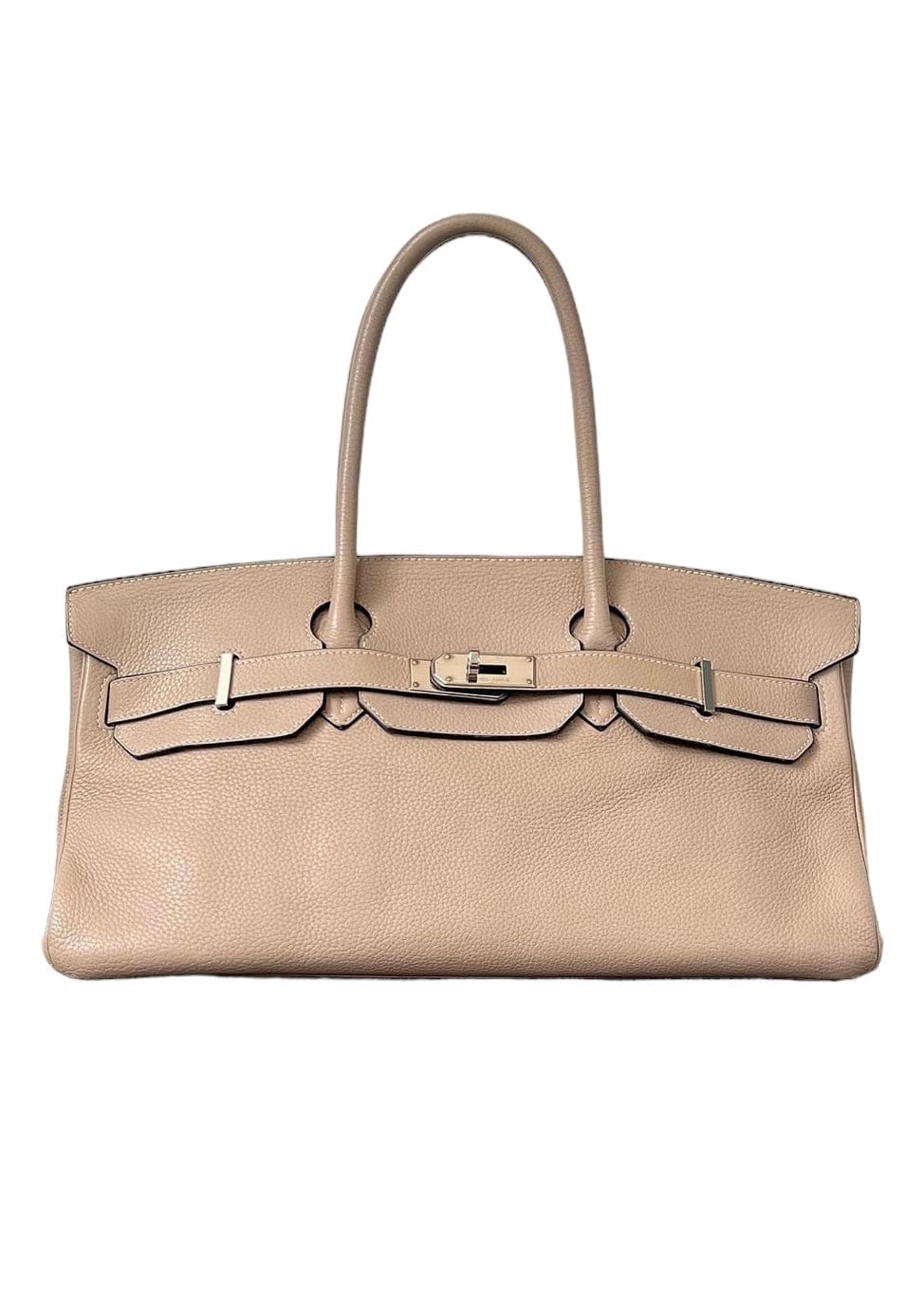 Hermès Hermes Shoulder Birkin Gris Tourterelle PHW SYC1144