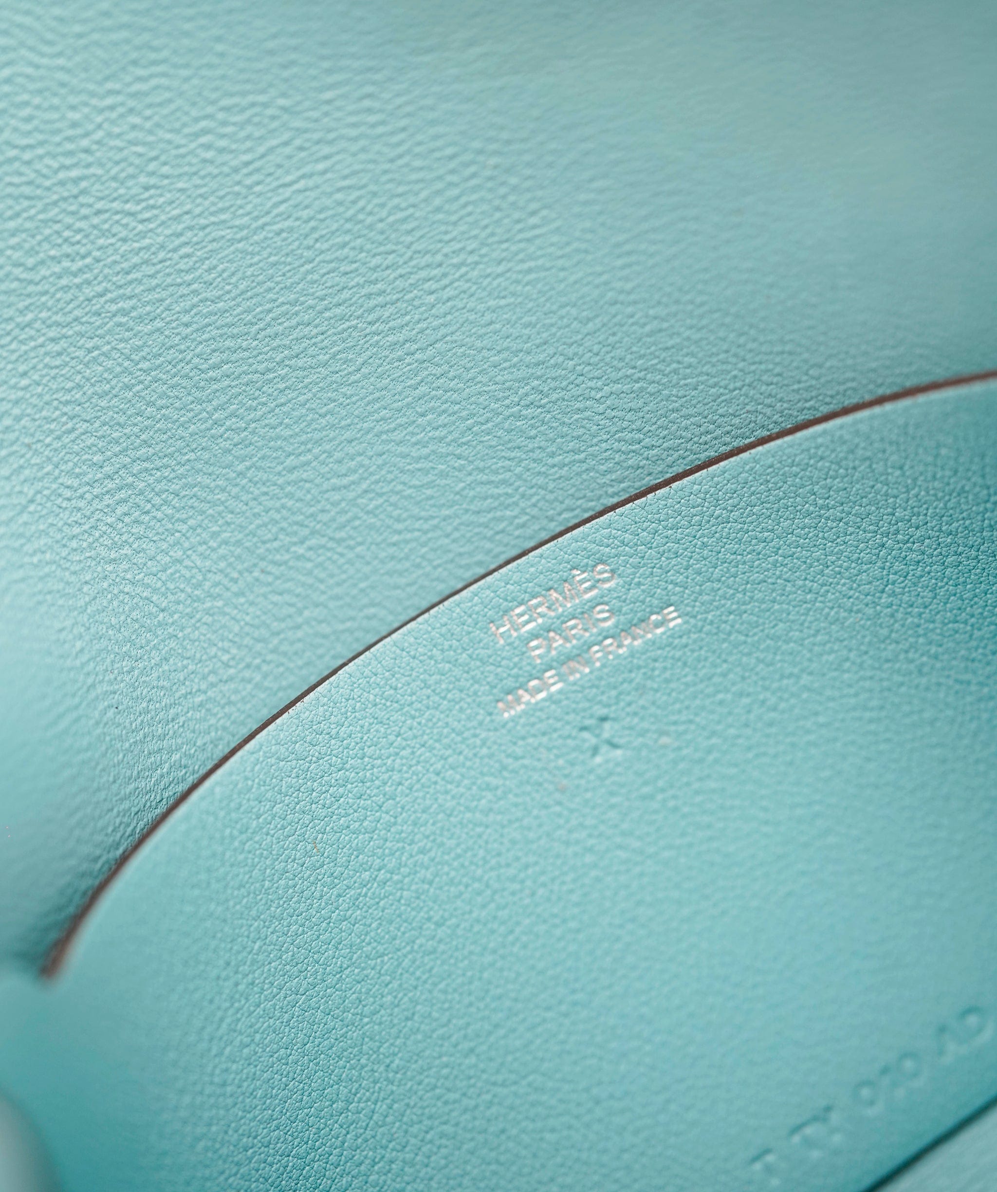 Hermès Hermès small pouch blue AVC1099