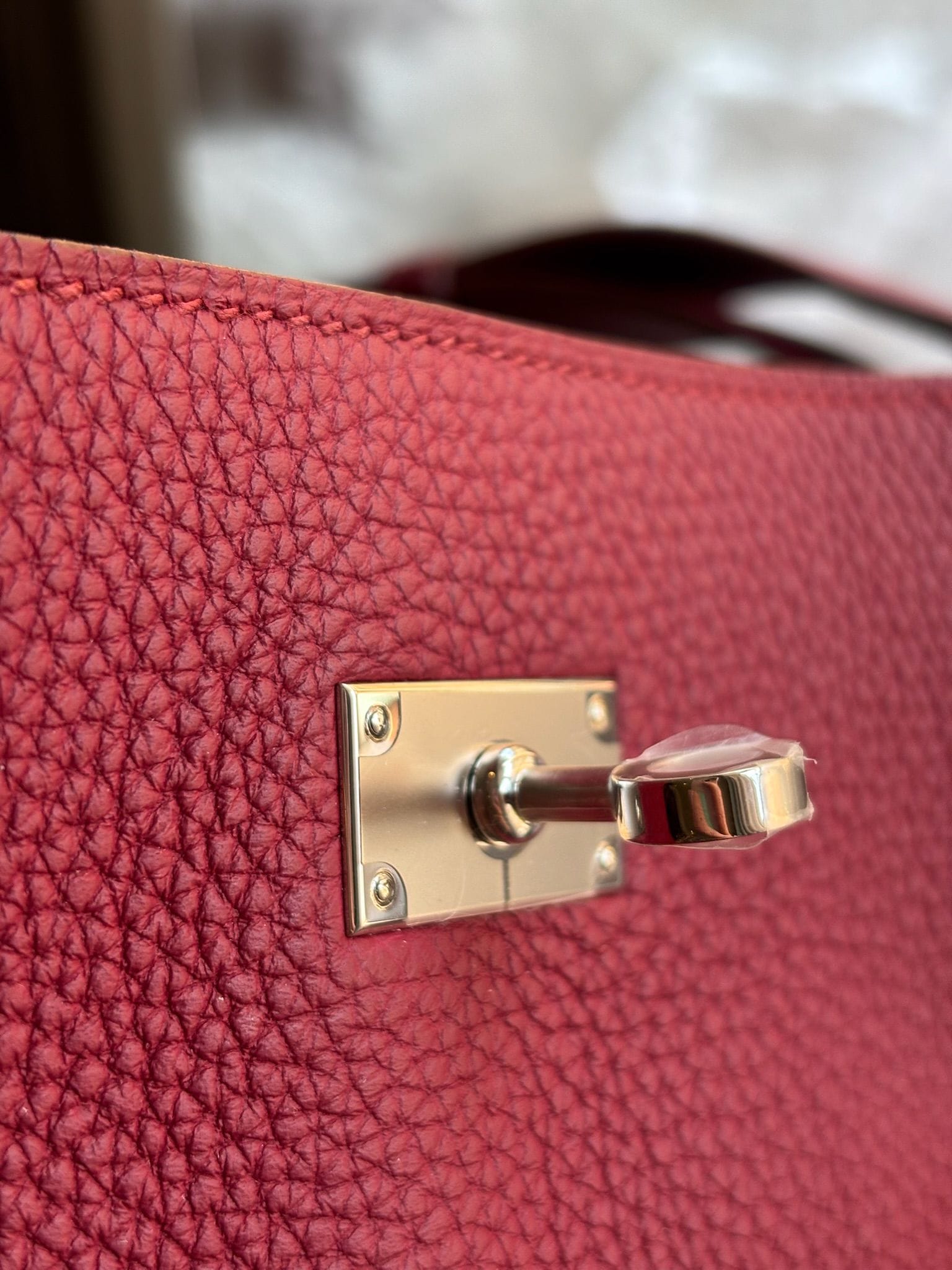 Hermes Hermes  So Kelly 22 X stamp Rubis ALTC0771