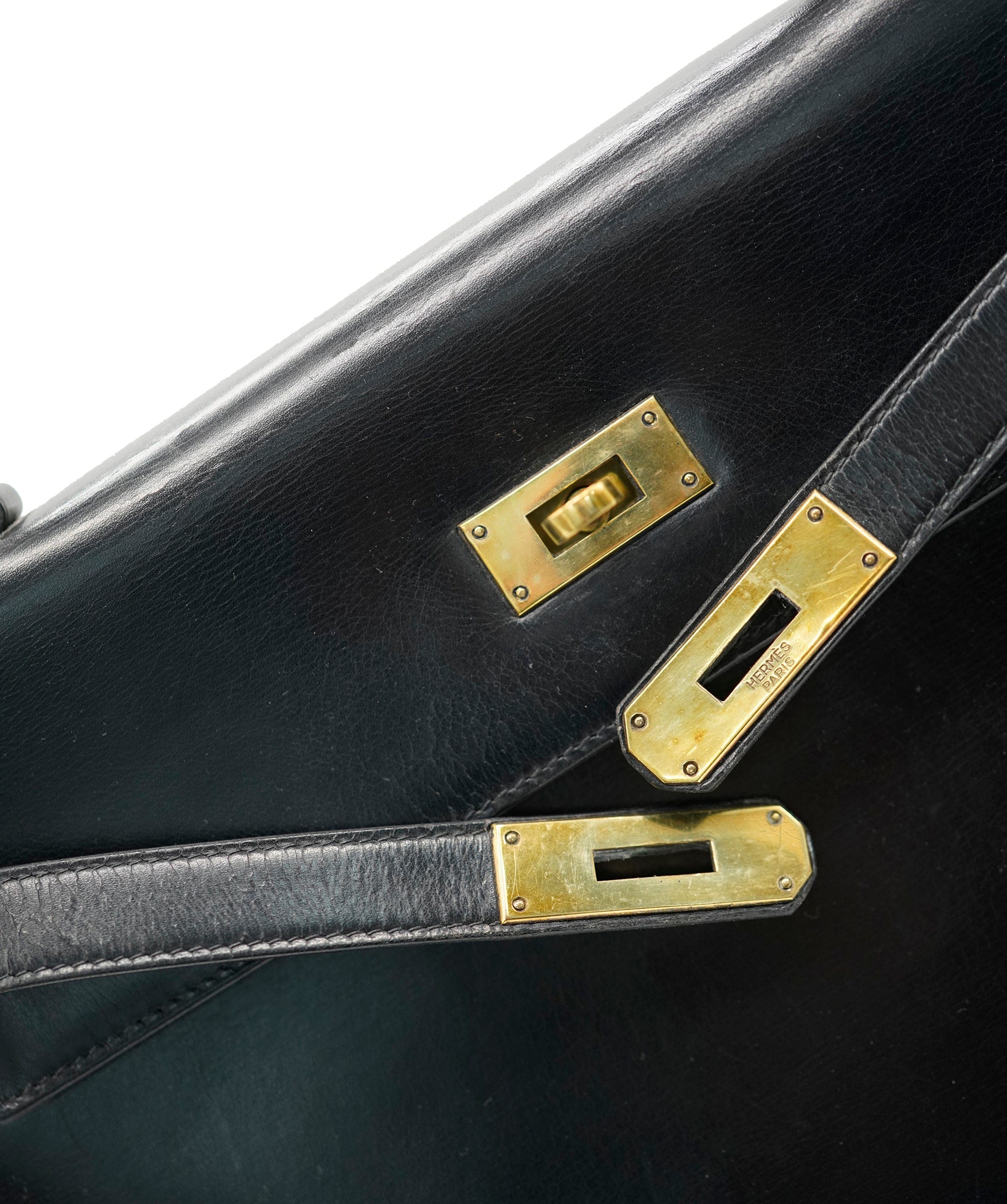 Hermès Hermes Vintage Box Kelly 32 with GHW  ALC2243