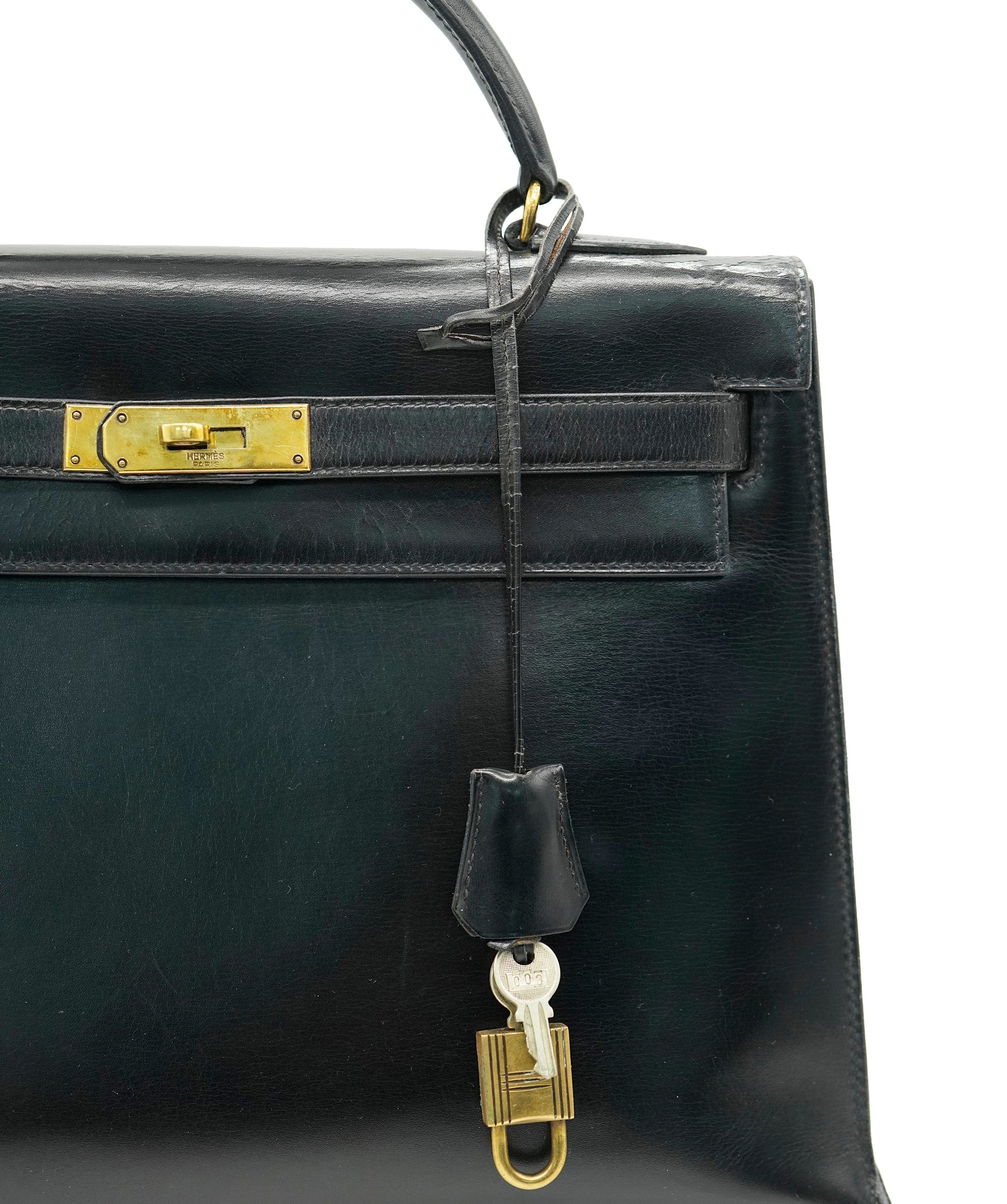 Hermès Hermes Vintage Box Kelly 32 with GHW  ALC2243