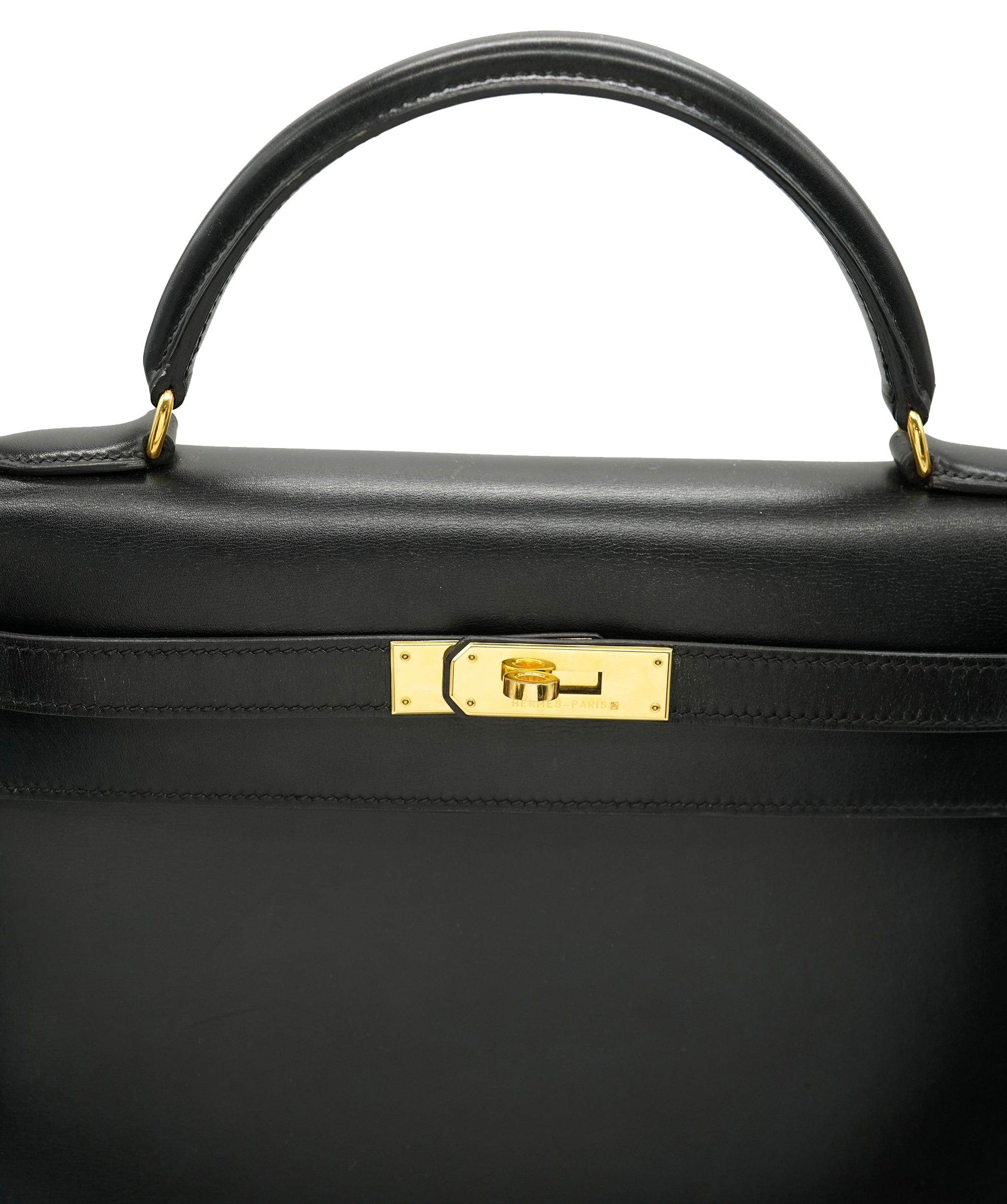 Hermès Hermes Vintage Box Kelly 32 With GHW  ALC2248