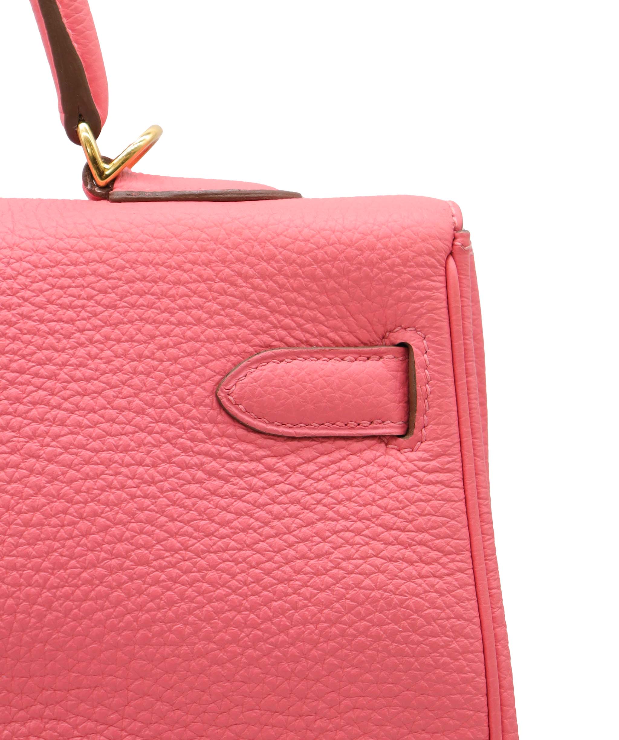 Hermès Kelly 35 rose azalee togo GHW  DXBV0540