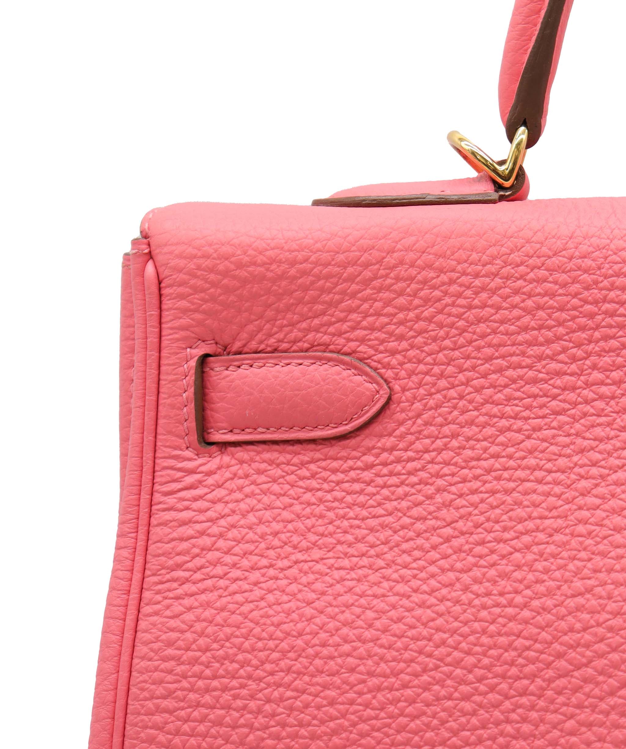 Hermès Kelly 35 rose azalee togo GHW  DXBV0540