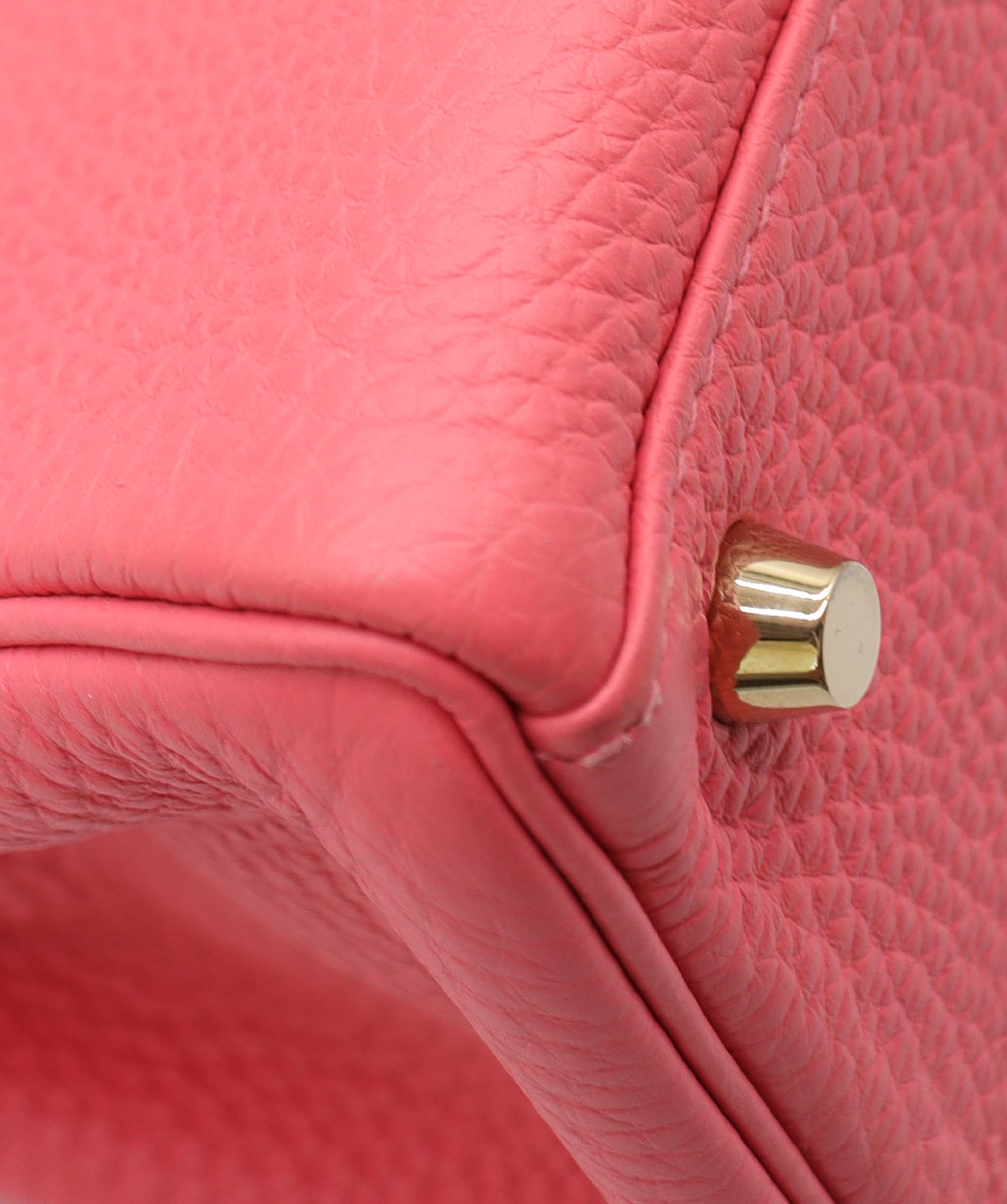 Hermès Kelly 35 rose azalee togo GHW  DXBV0540