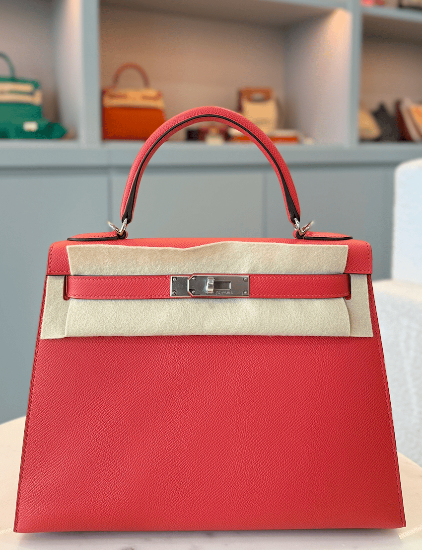 Hermès Kelly Sellier 28 Capucine AGC3548