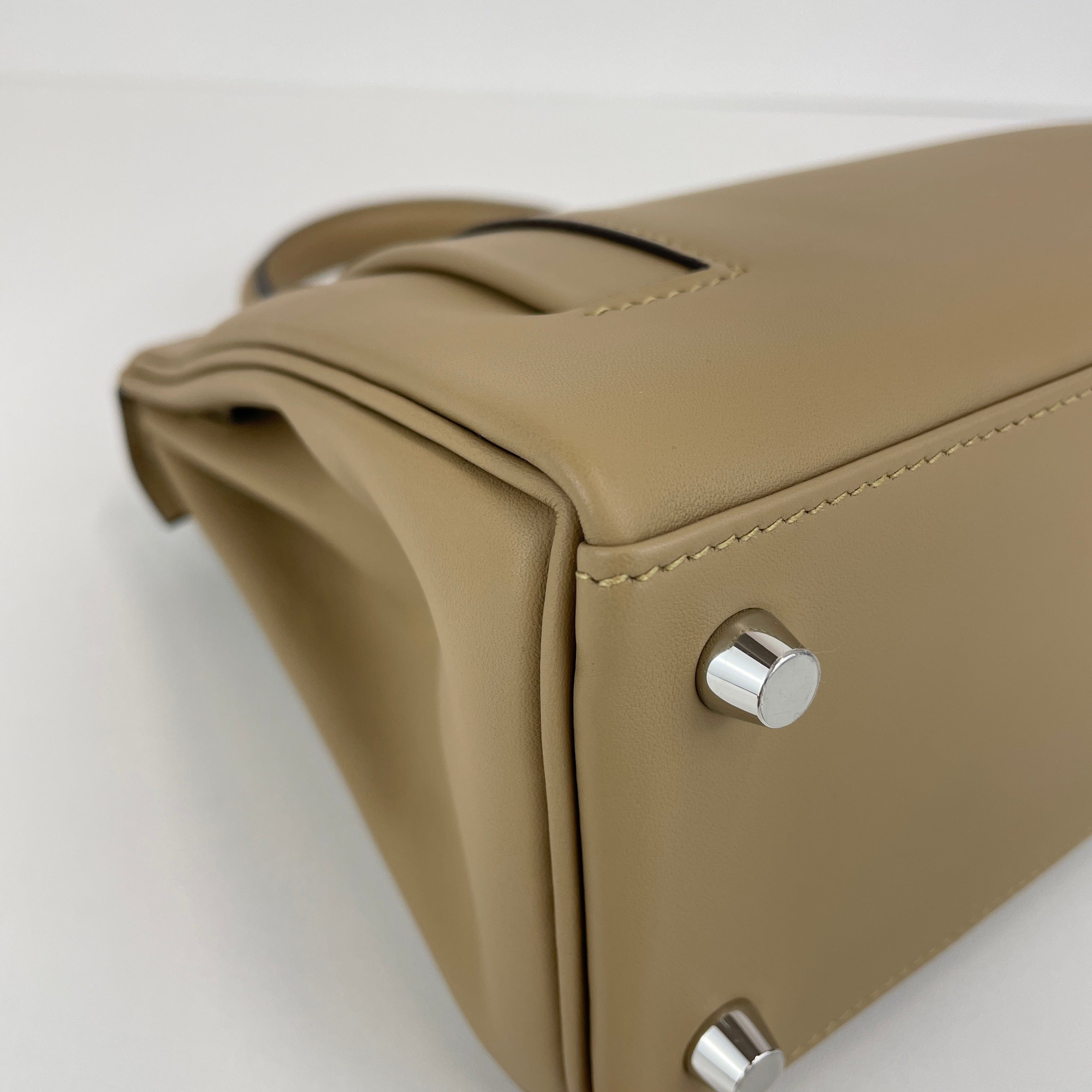 Hermès Kelly25 Colormatic Poussiere Swift PH B-334192