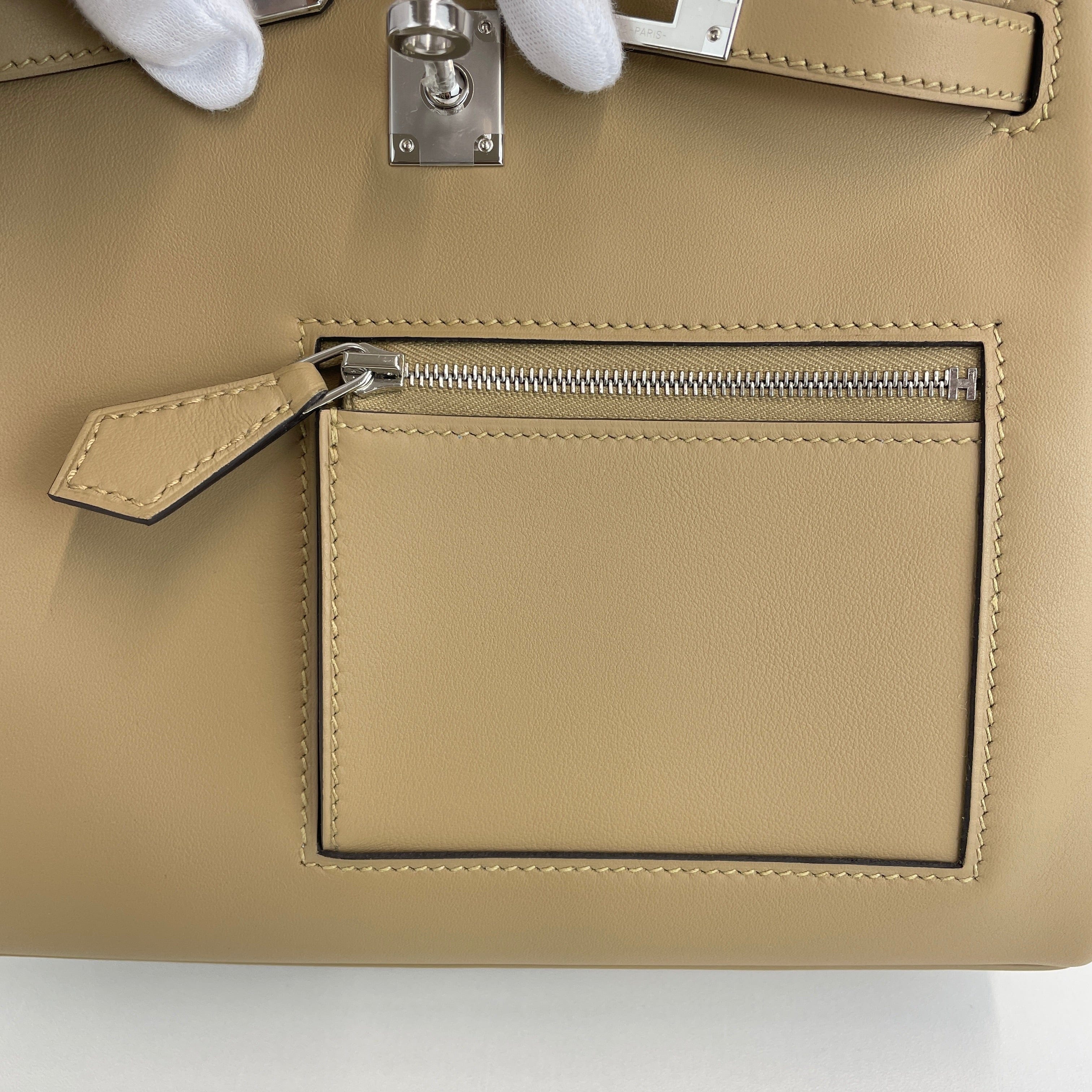 Hermès Kelly25 Colormatic Poussiere Swift PH B-334192