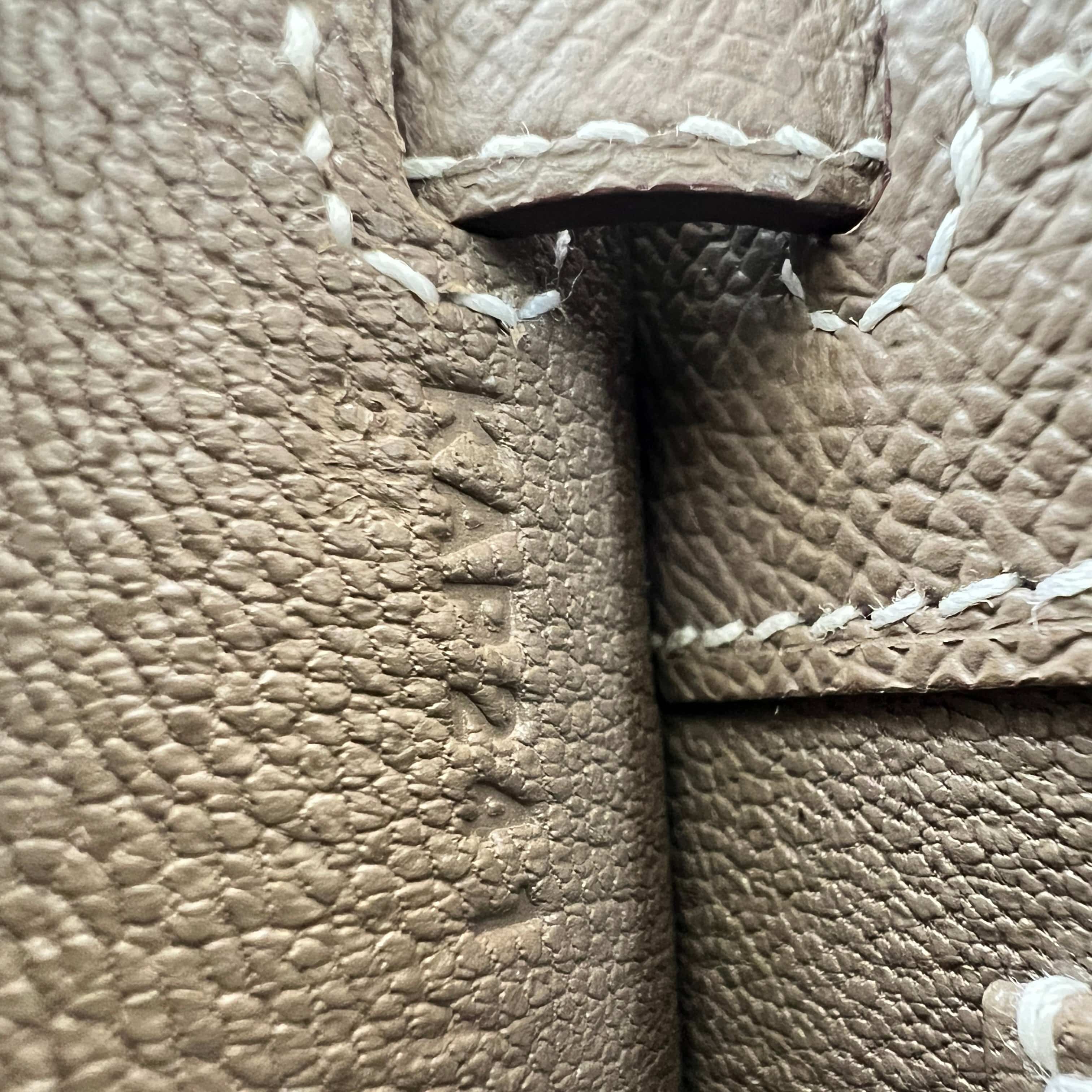 Hermès Kelly25 Etoupe Epsom GHW K B-334277