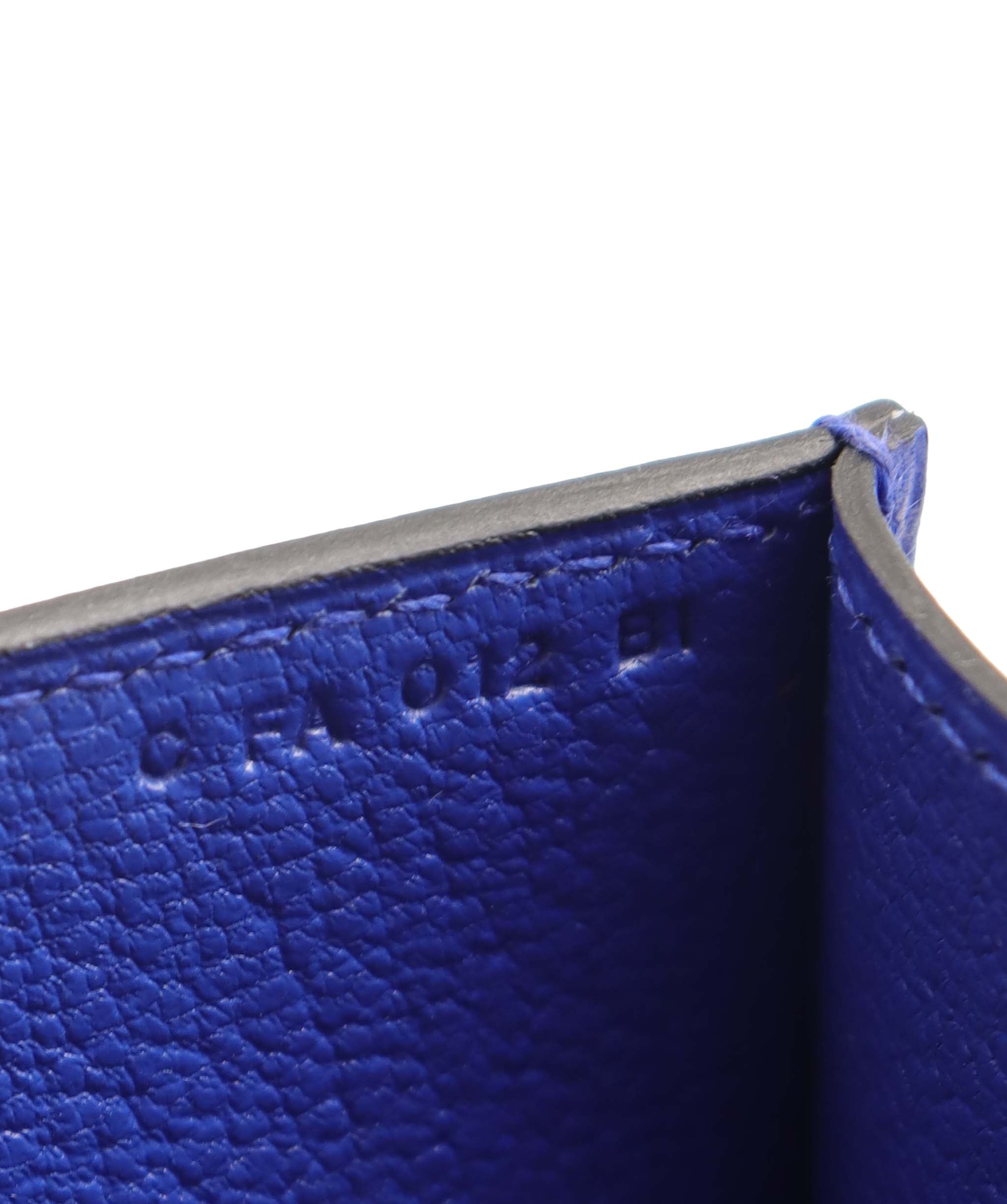 Hermès Medor Blue Electric PHW Stamp C DXBS6086