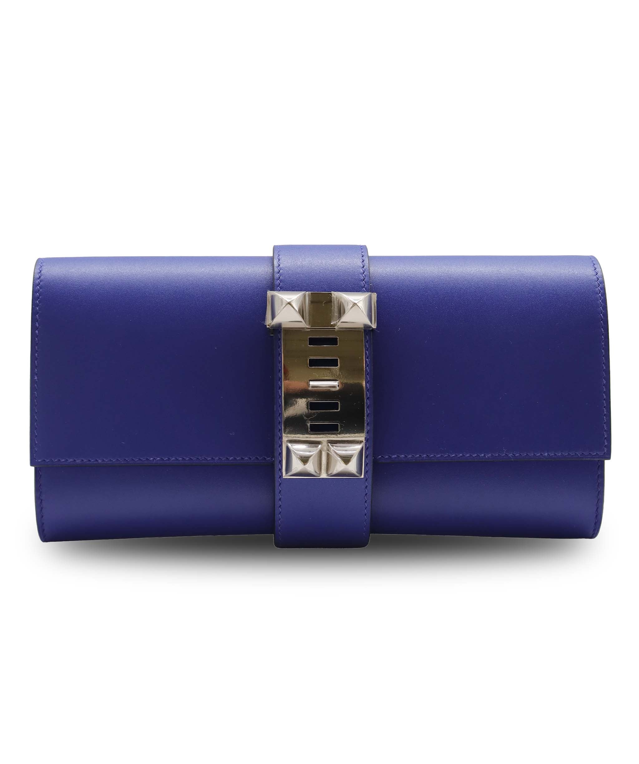 Hermès Medor Blue Electric PHW Stamp C DXBS6086
