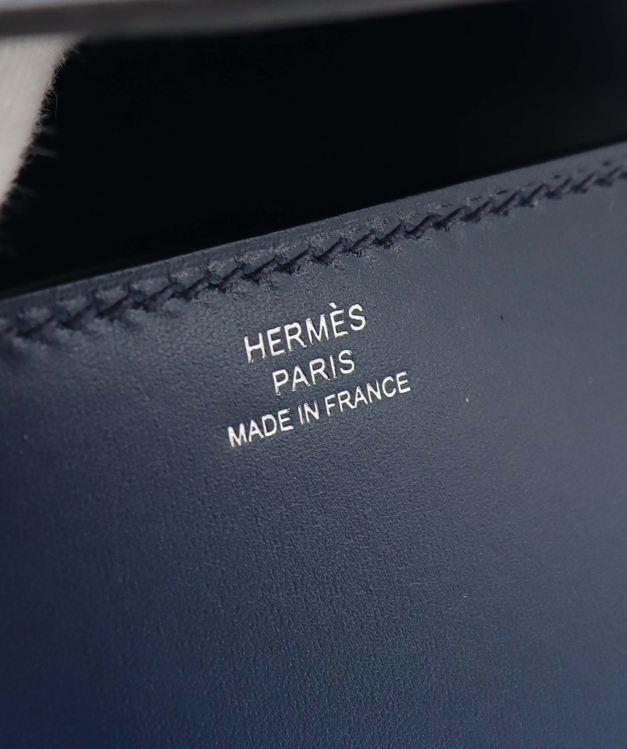Hermès Medor Clutch Blue Du Prusse Swift PHW DXBS6182