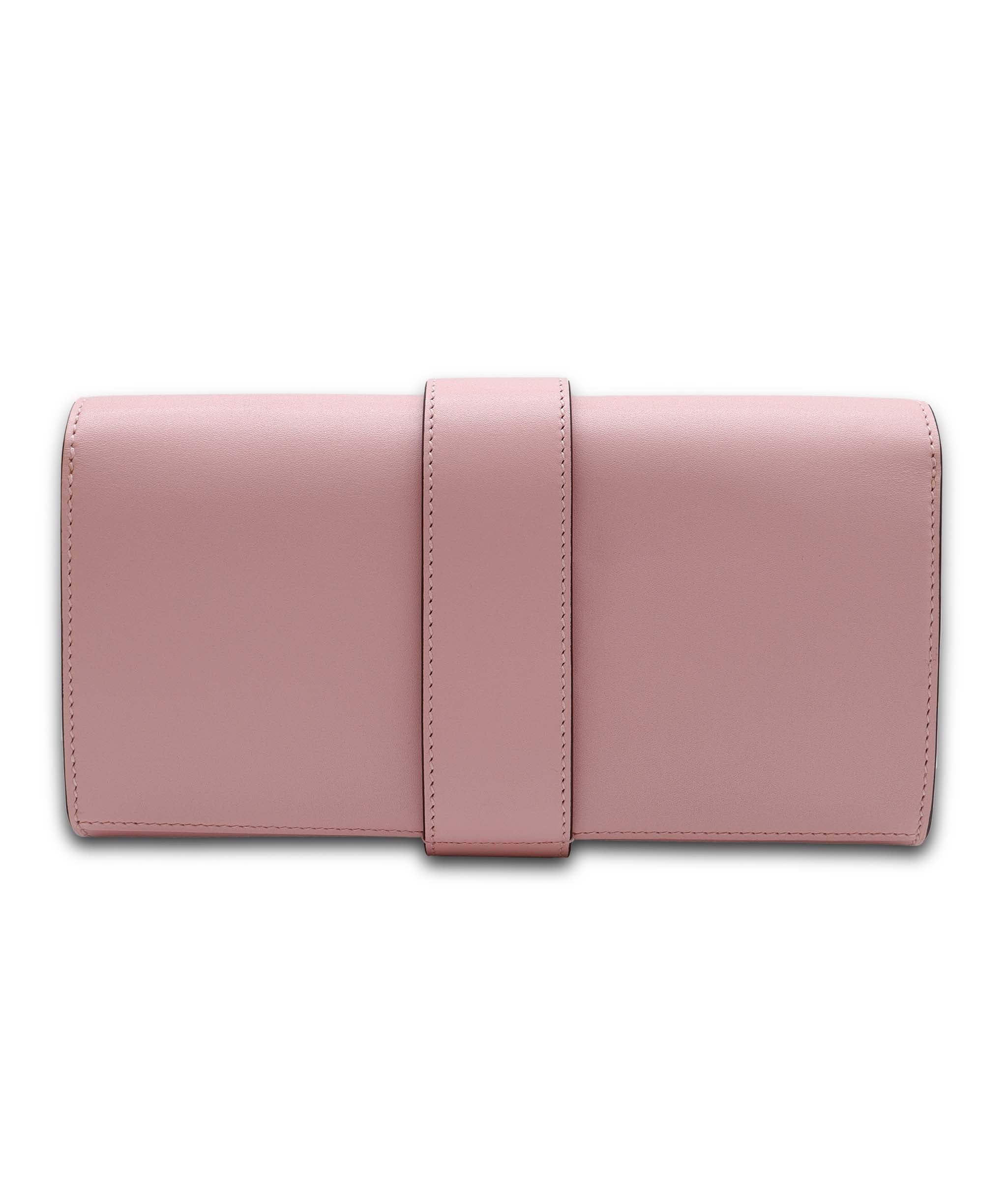 Hermès Medor Clutch Rose Sakura Swift PHW DXBS6181