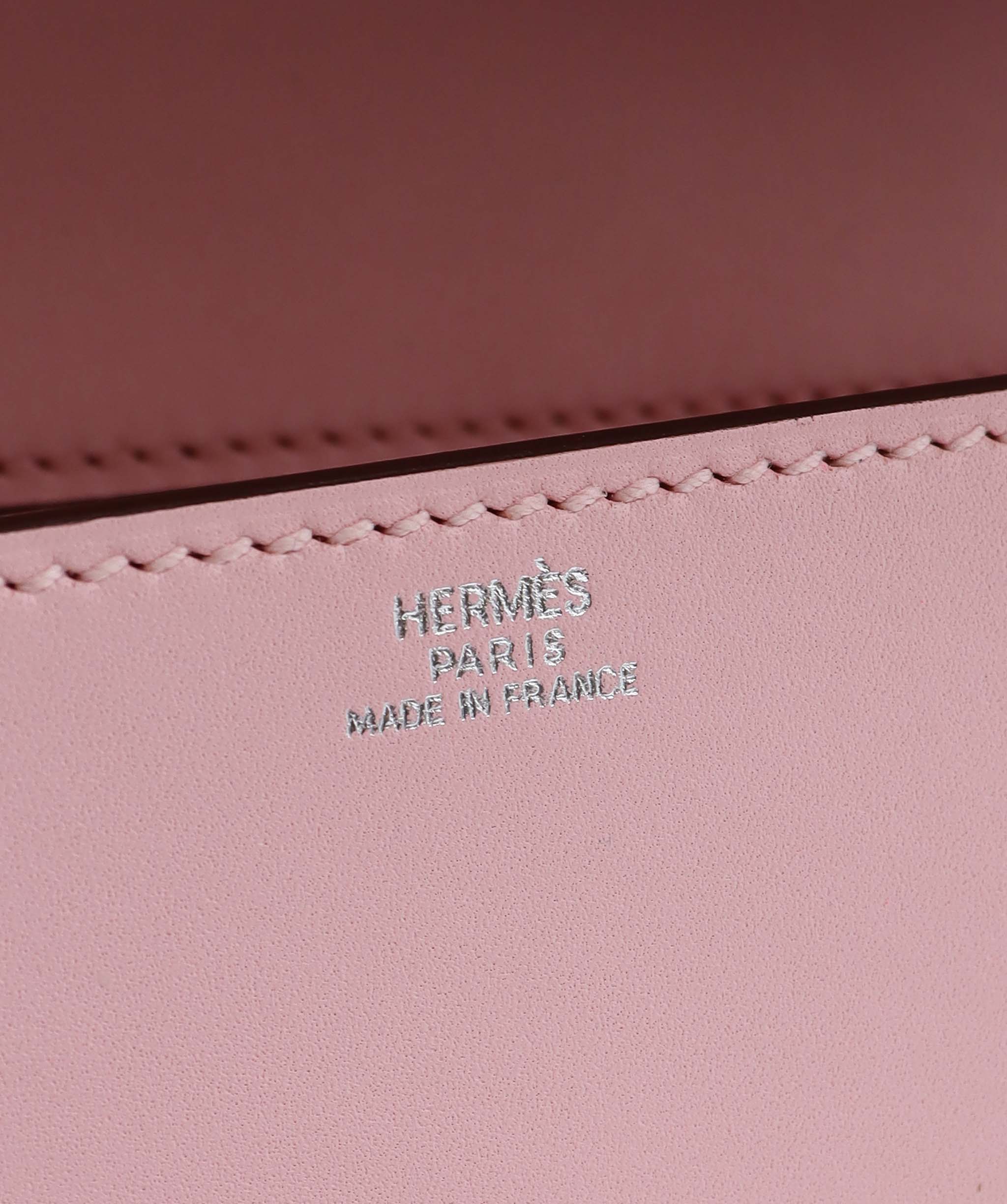 Hermès Medor Clutch Rose Sakura Swift PHW DXBS6181