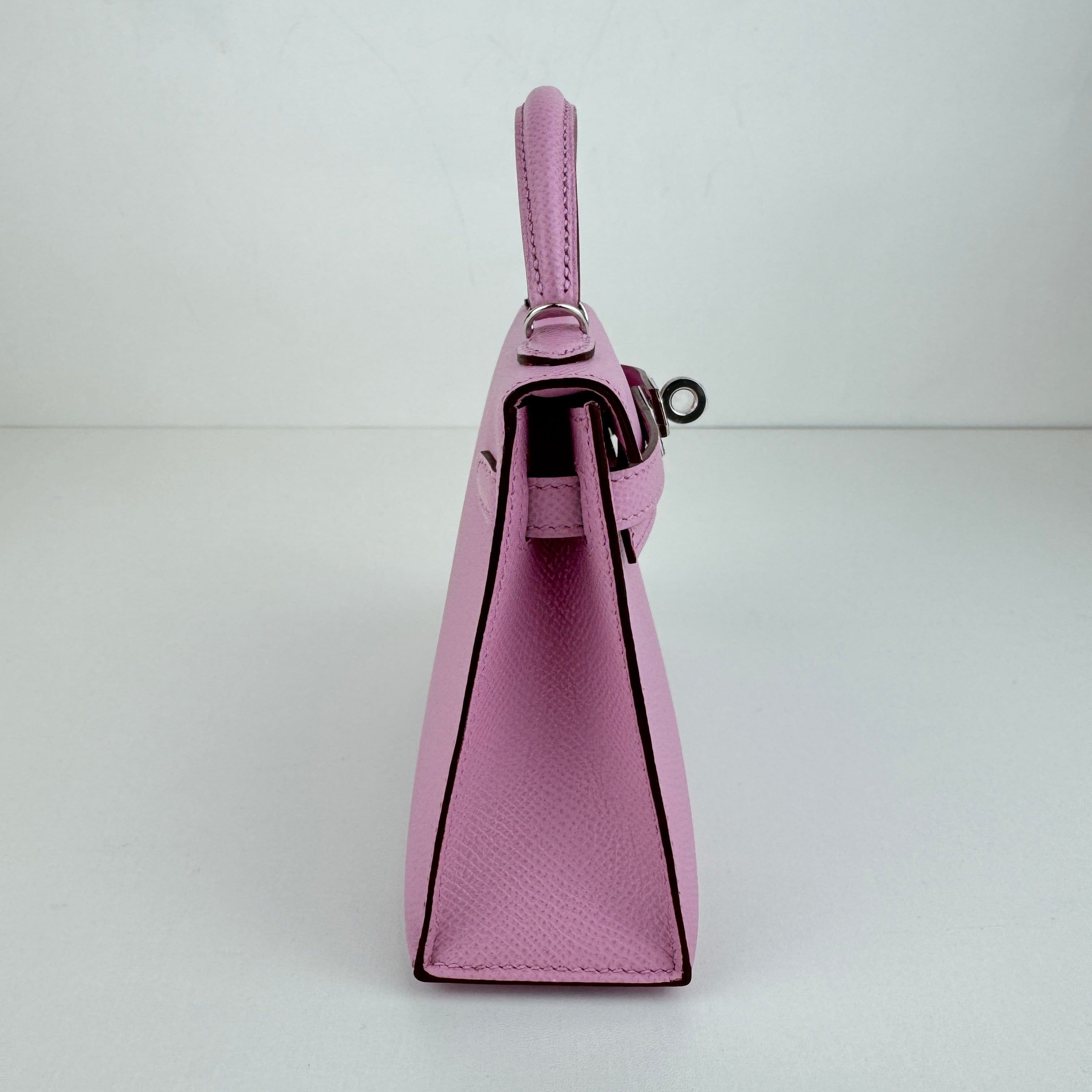 Hermès Mini kelly Mauve sylvester Epsom PH B-336202
