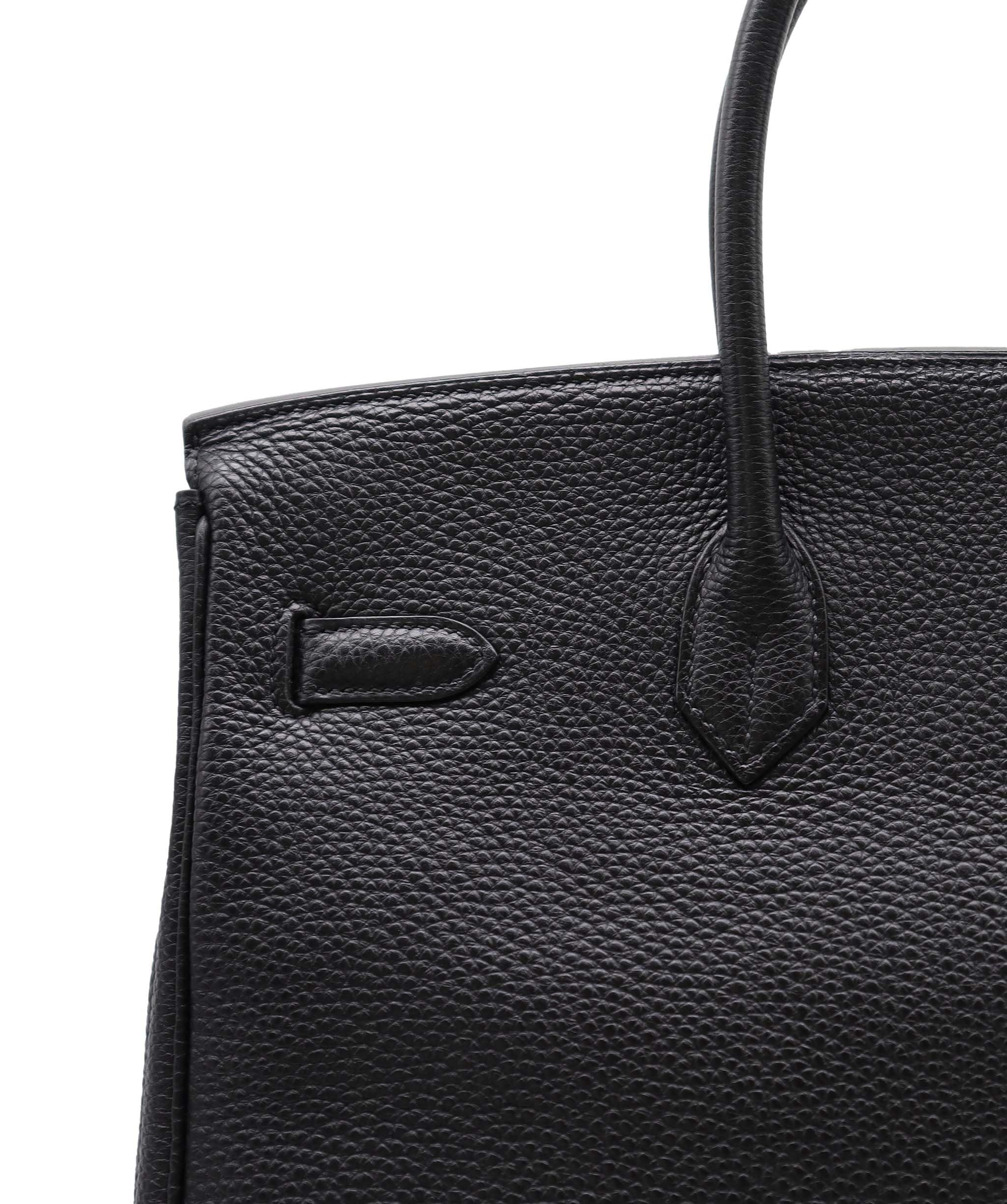 Hermès ON HOLD FOR GRACE HERMES BIRKIN 35 BLACK TOGO HAND BAG □I DXBS4148