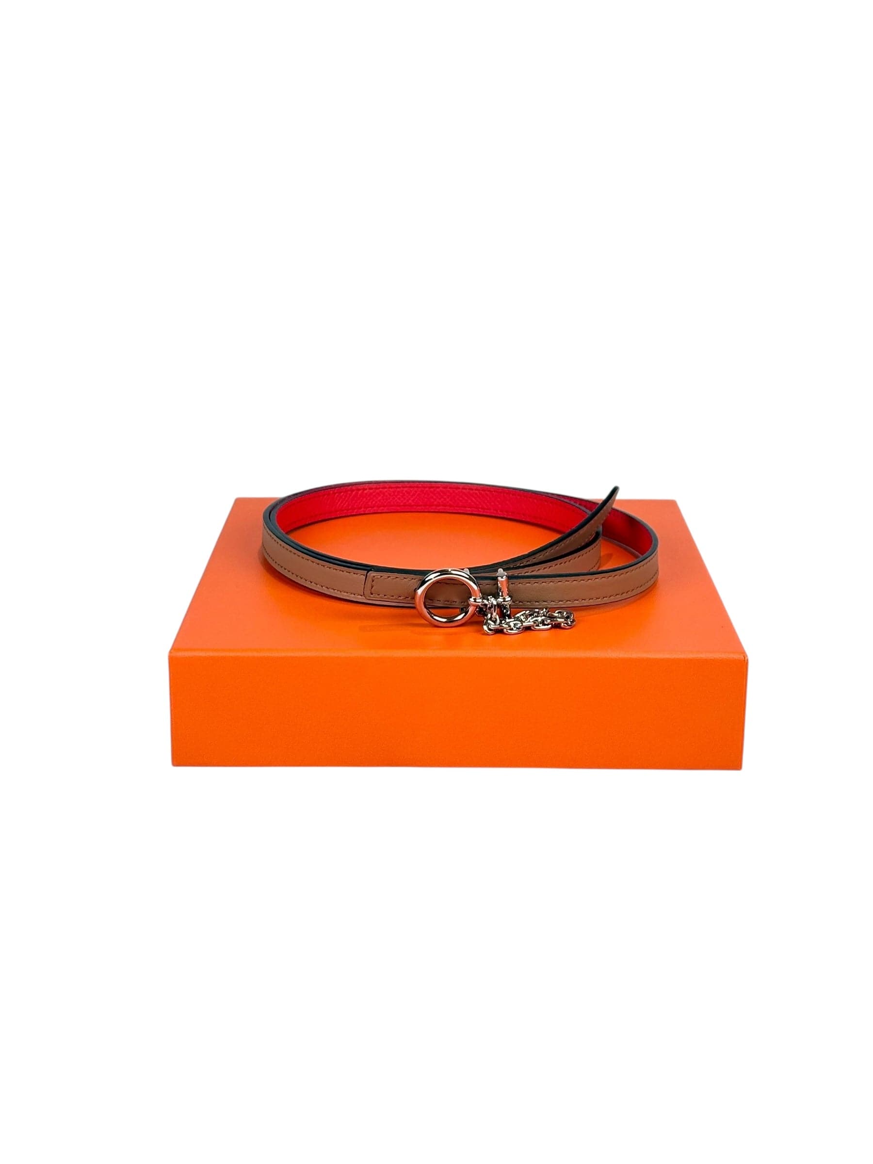 Hermes Hermes Chai and Rose Jaipur 13mm Belt - 85cm