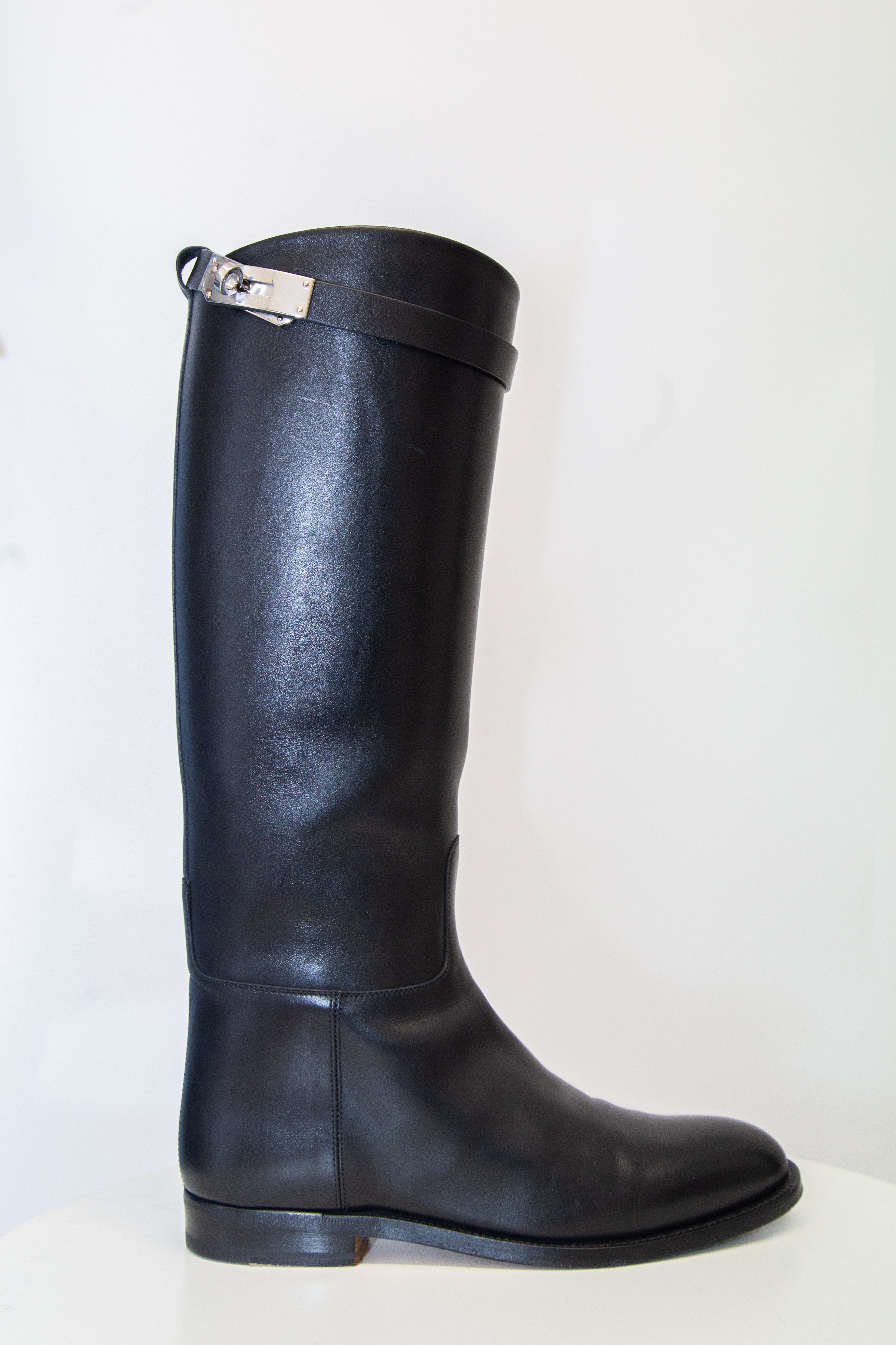 Hermes Hermes Jumping Boot Black 37.5