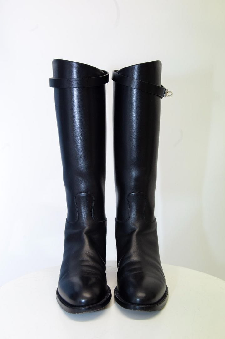 Hermes Hermes Jumping Boot Black 37.5
