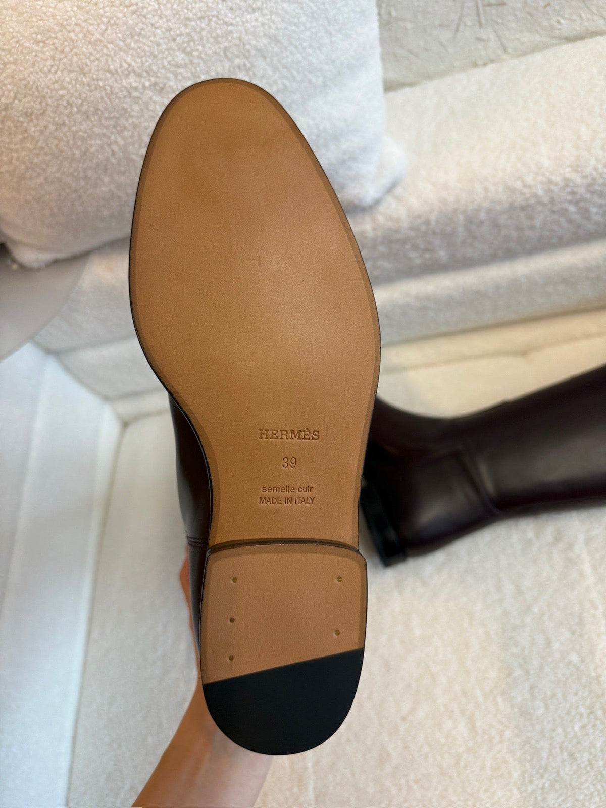 Hermès Size 39 - Hermès Jumping Boot - Bordeaux