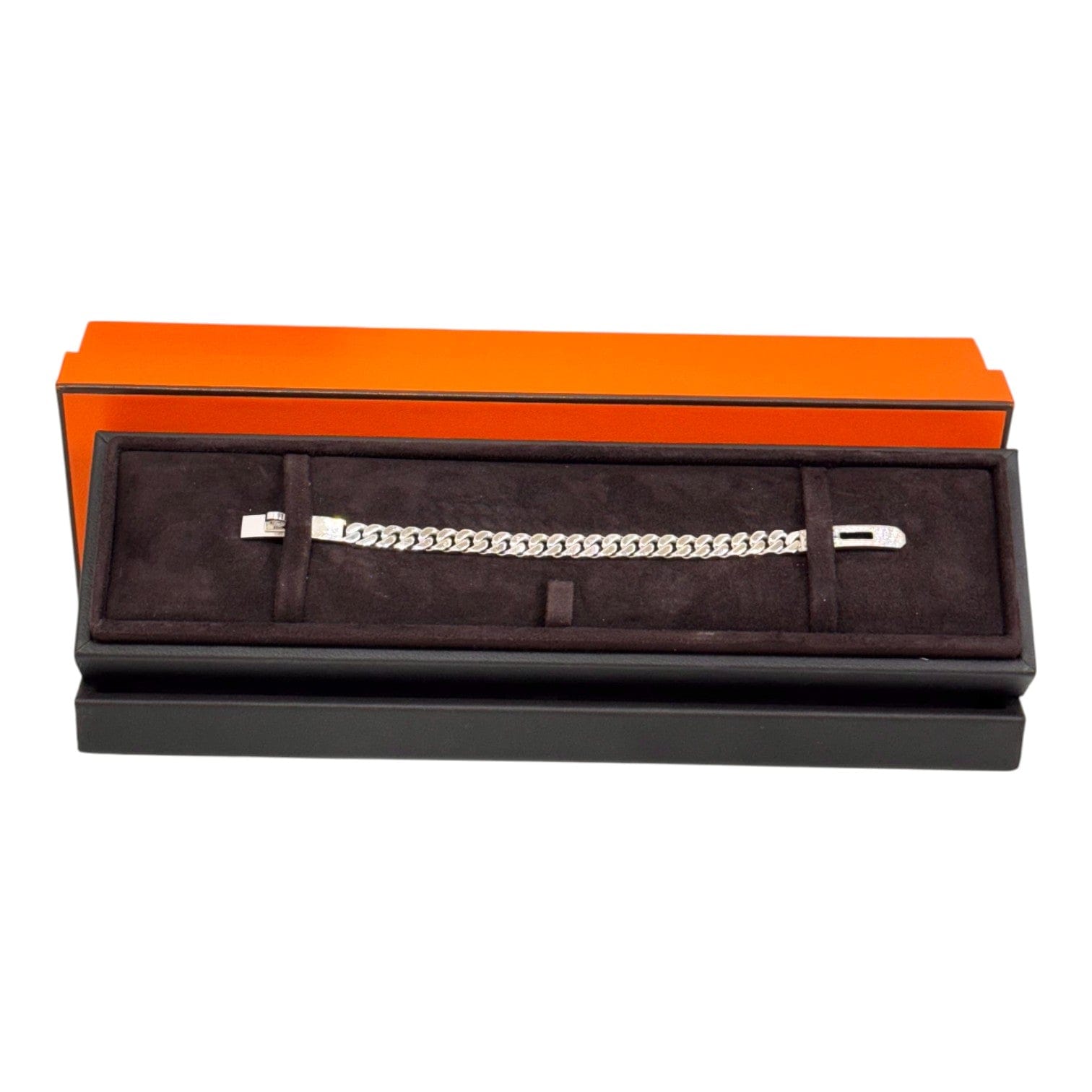 Hermes Hermes Kelly Bracelet With Diamonds XS