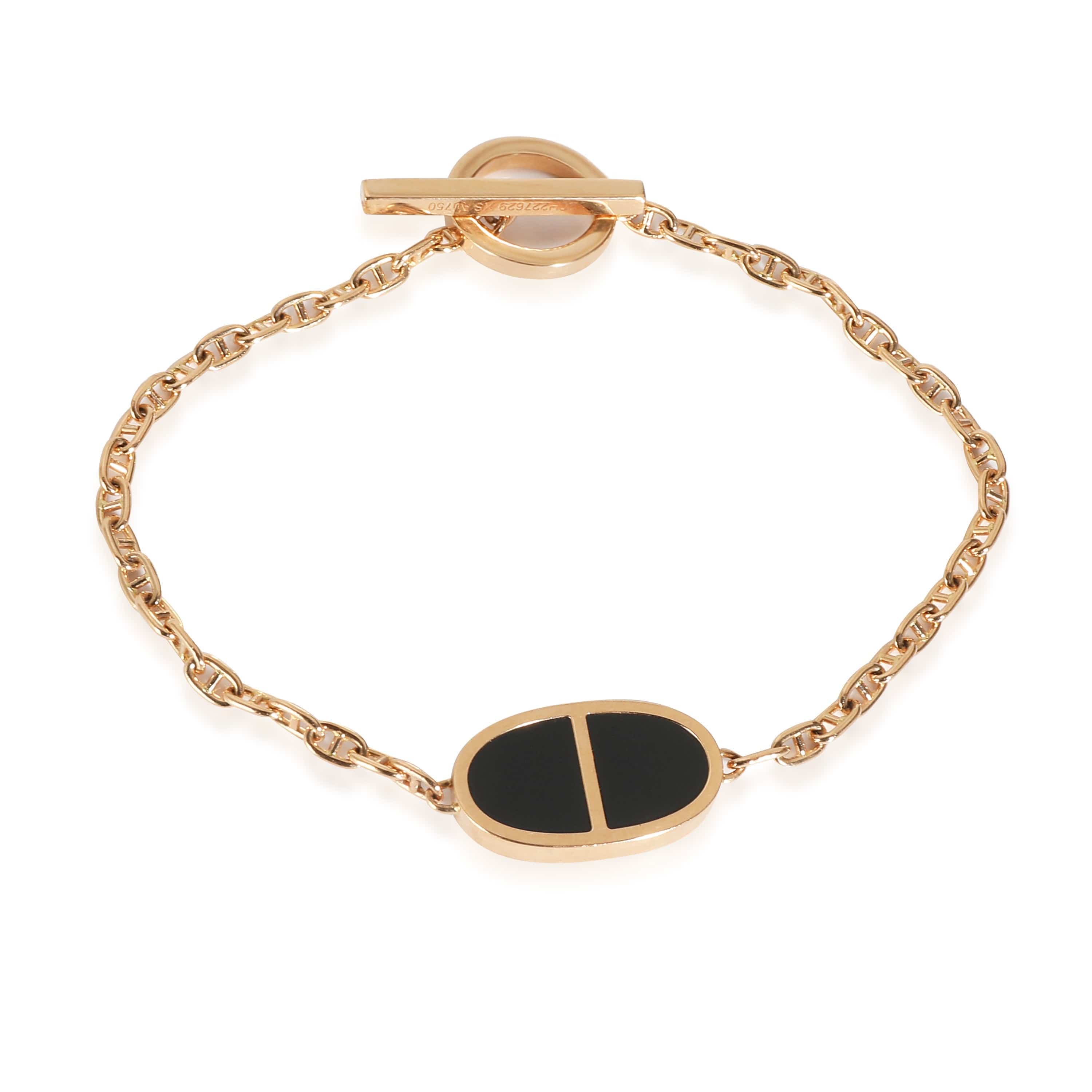 Hermès Hermès Chaine d'Ancre Bracelet in 18K 18K Rose Gold