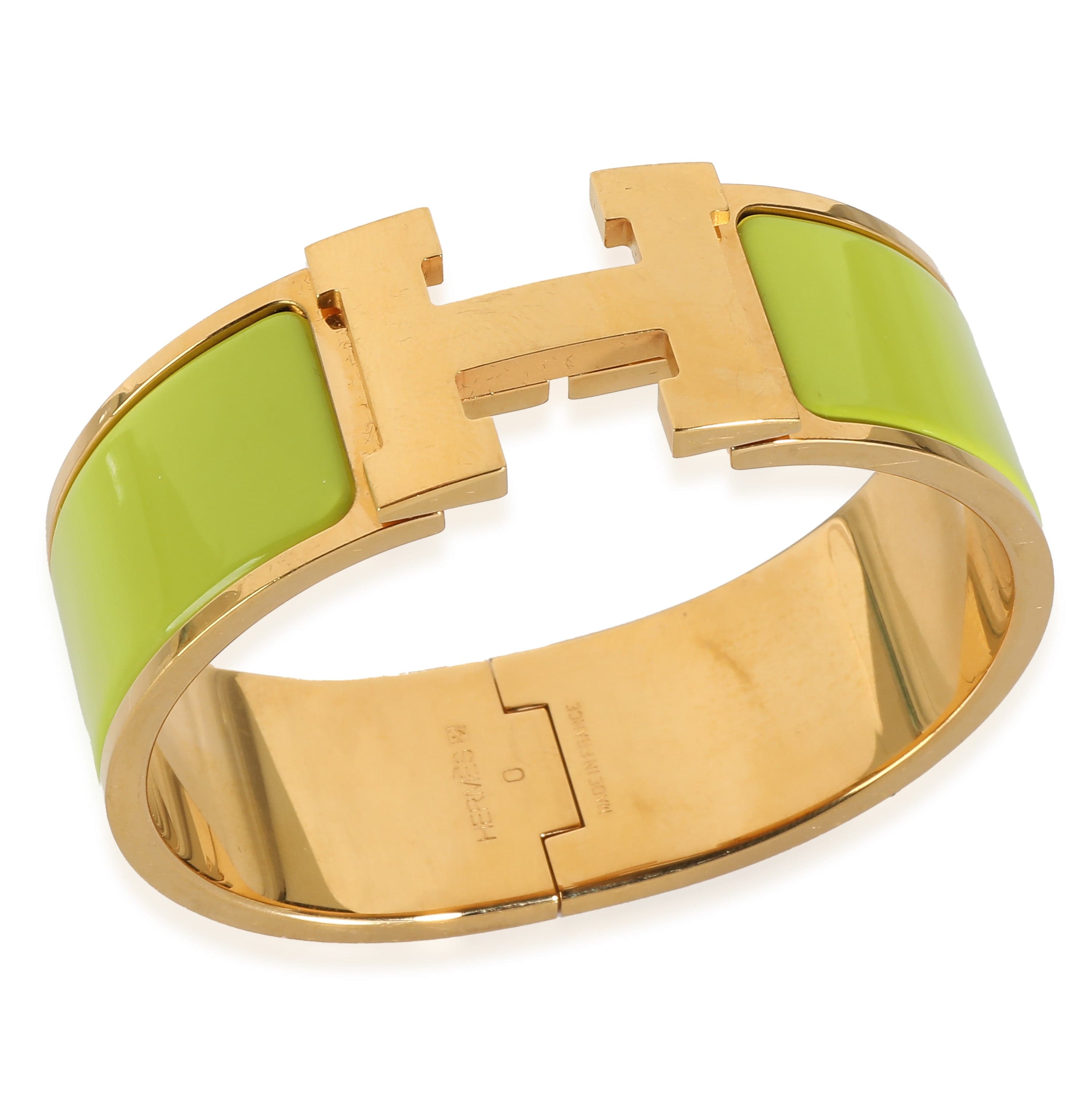Hermès Hermès Clic Clac Bracelet in  Gold Plated