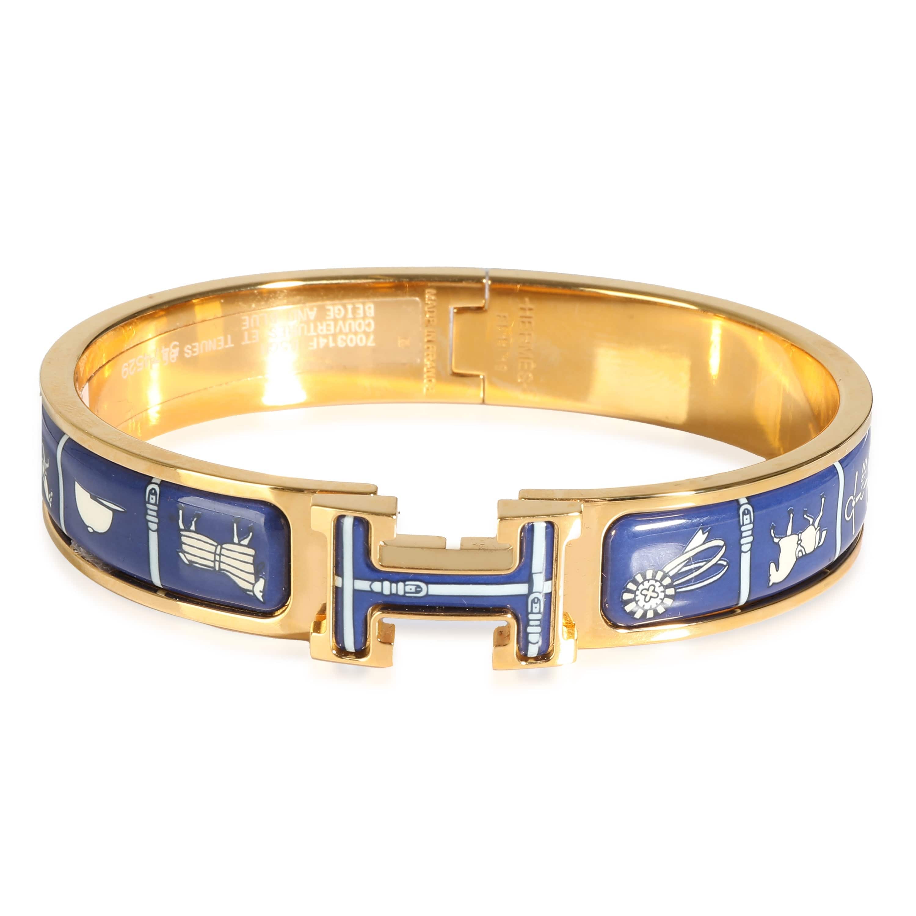 Hermès Hermès Clic H Bracelet in  Gold Plated