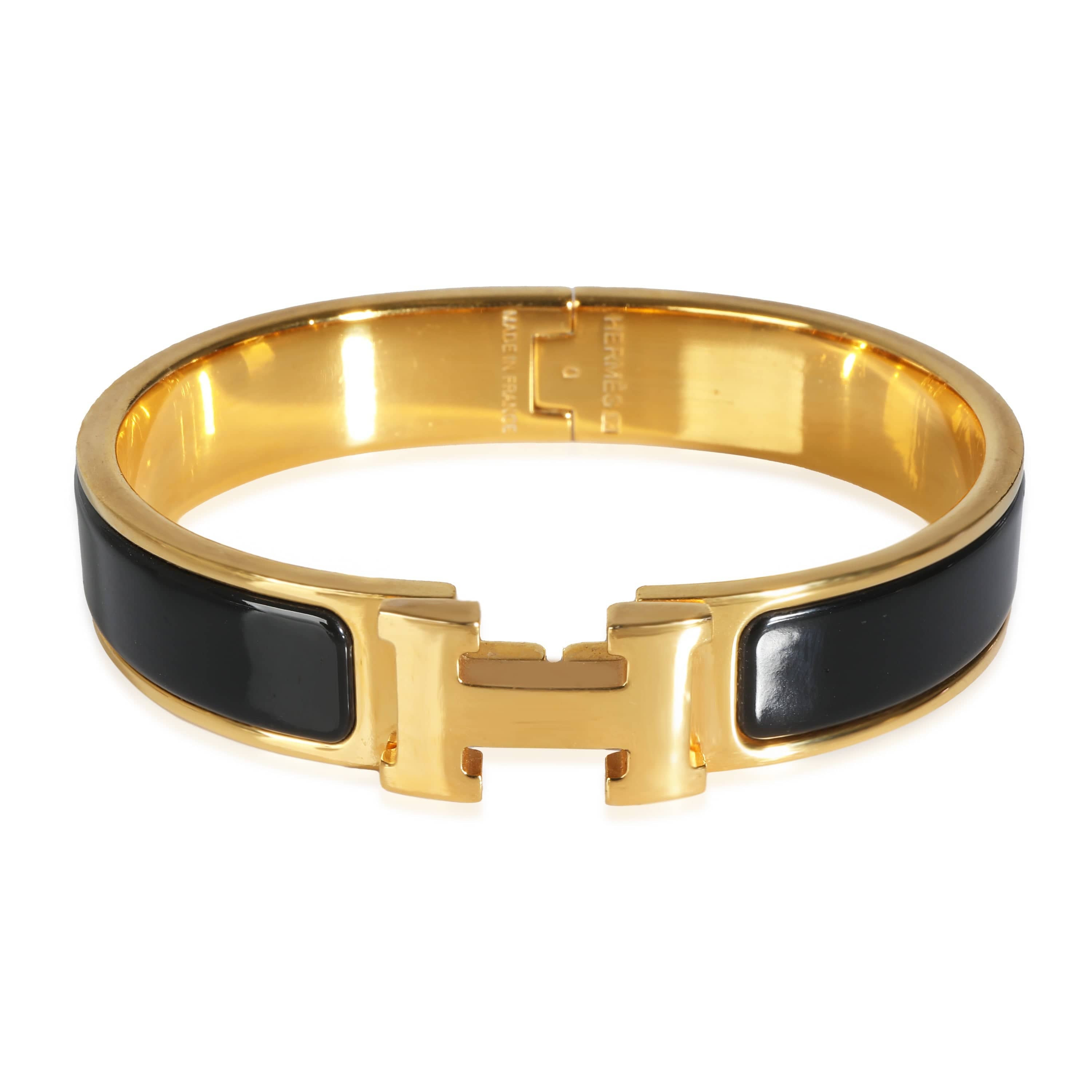 Hermès Hermès Clic H Bracelet in  Gold Plated