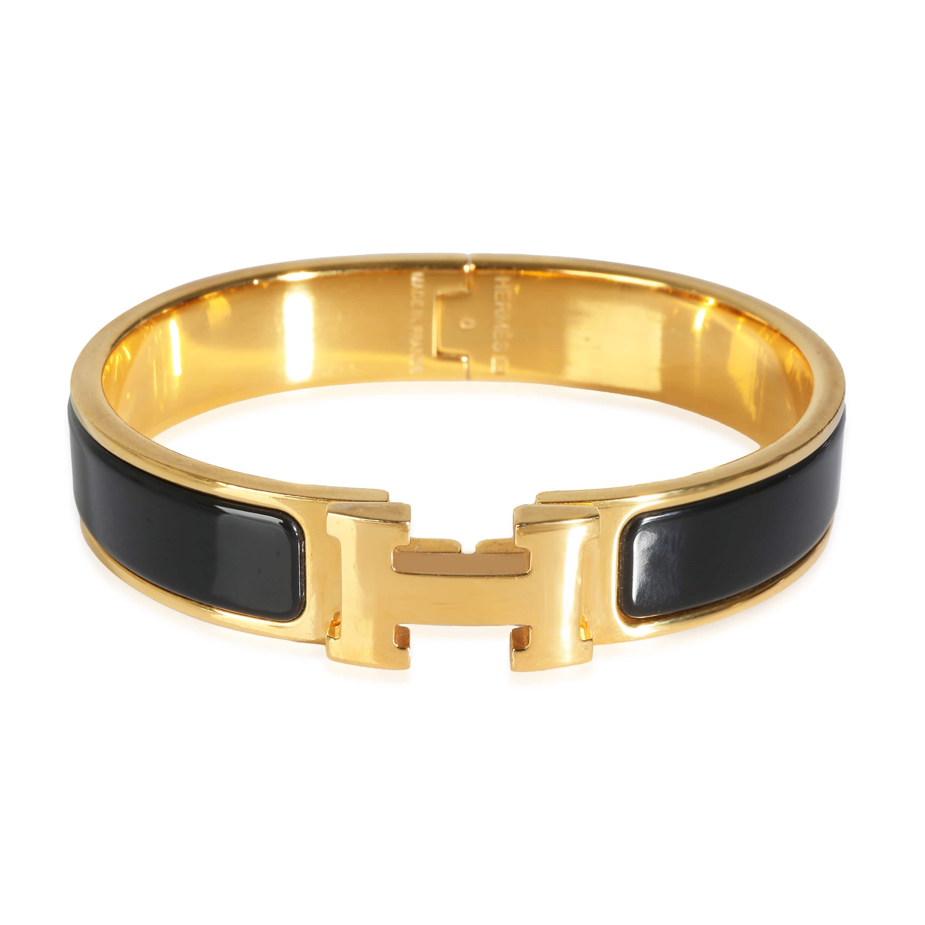 Hermès Hermès Clic H Bracelet in  Gold Plated