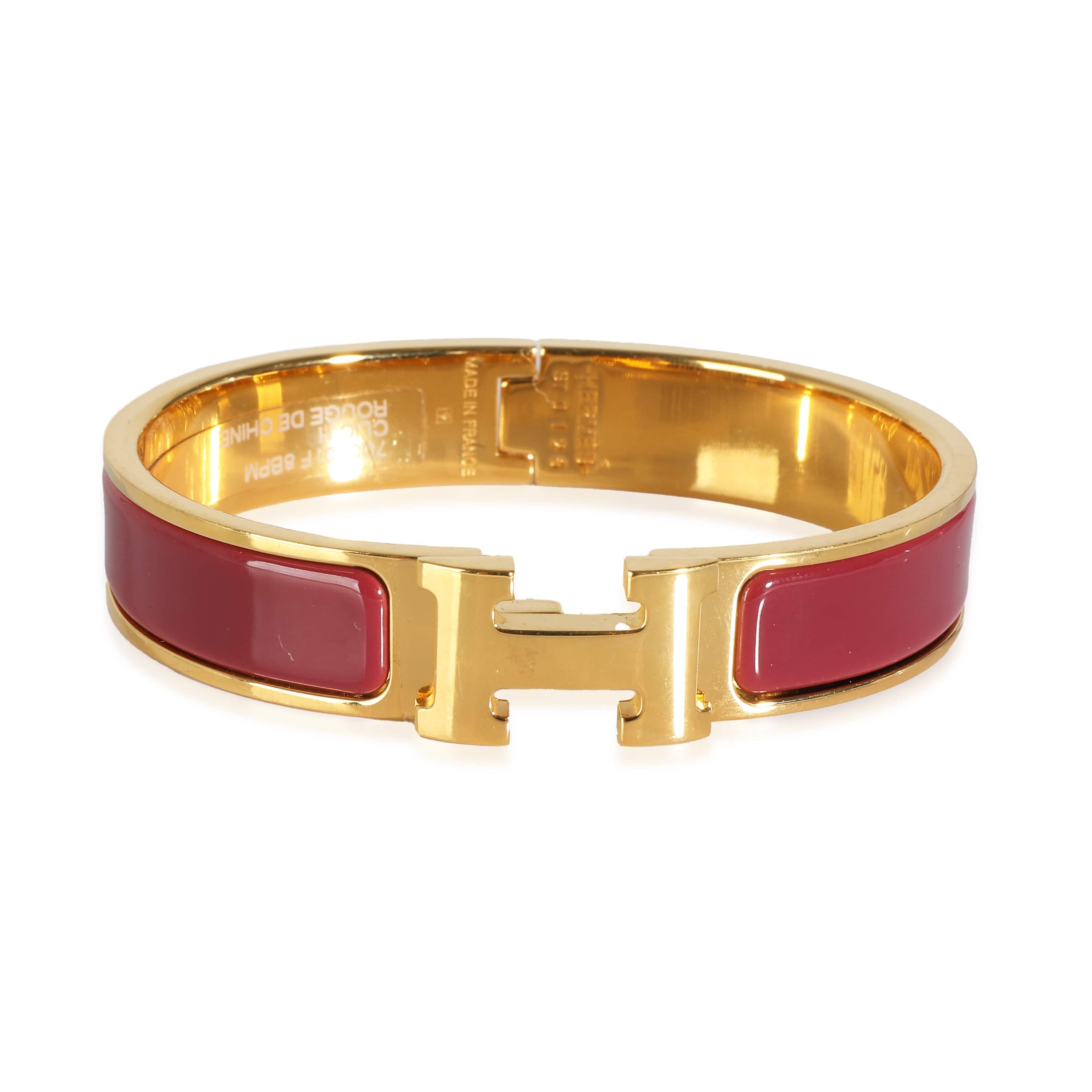 Hermès Hermès Clic H Bracelet in  Gold Plated