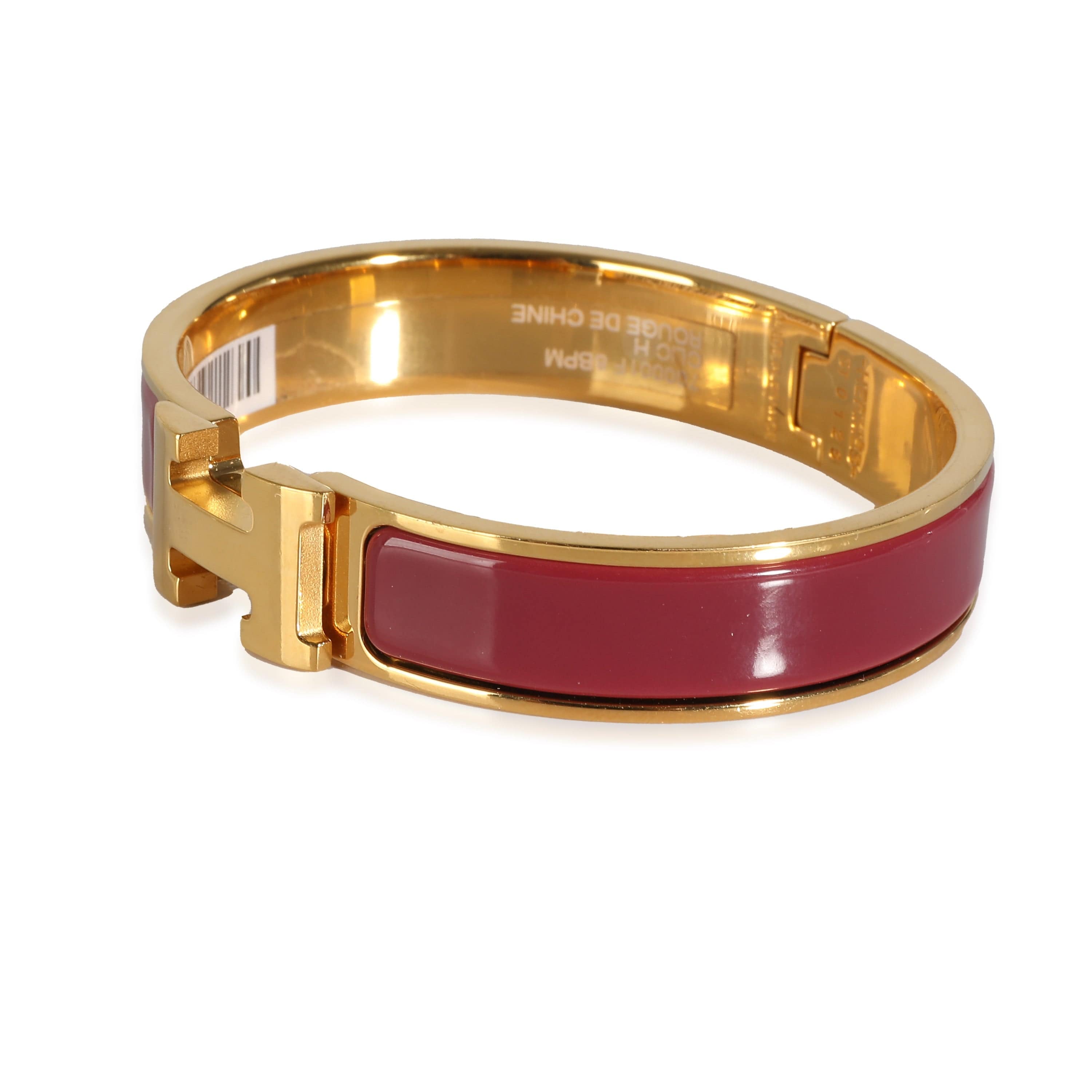 Hermès Hermès Clic H Bracelet in  Gold Plated