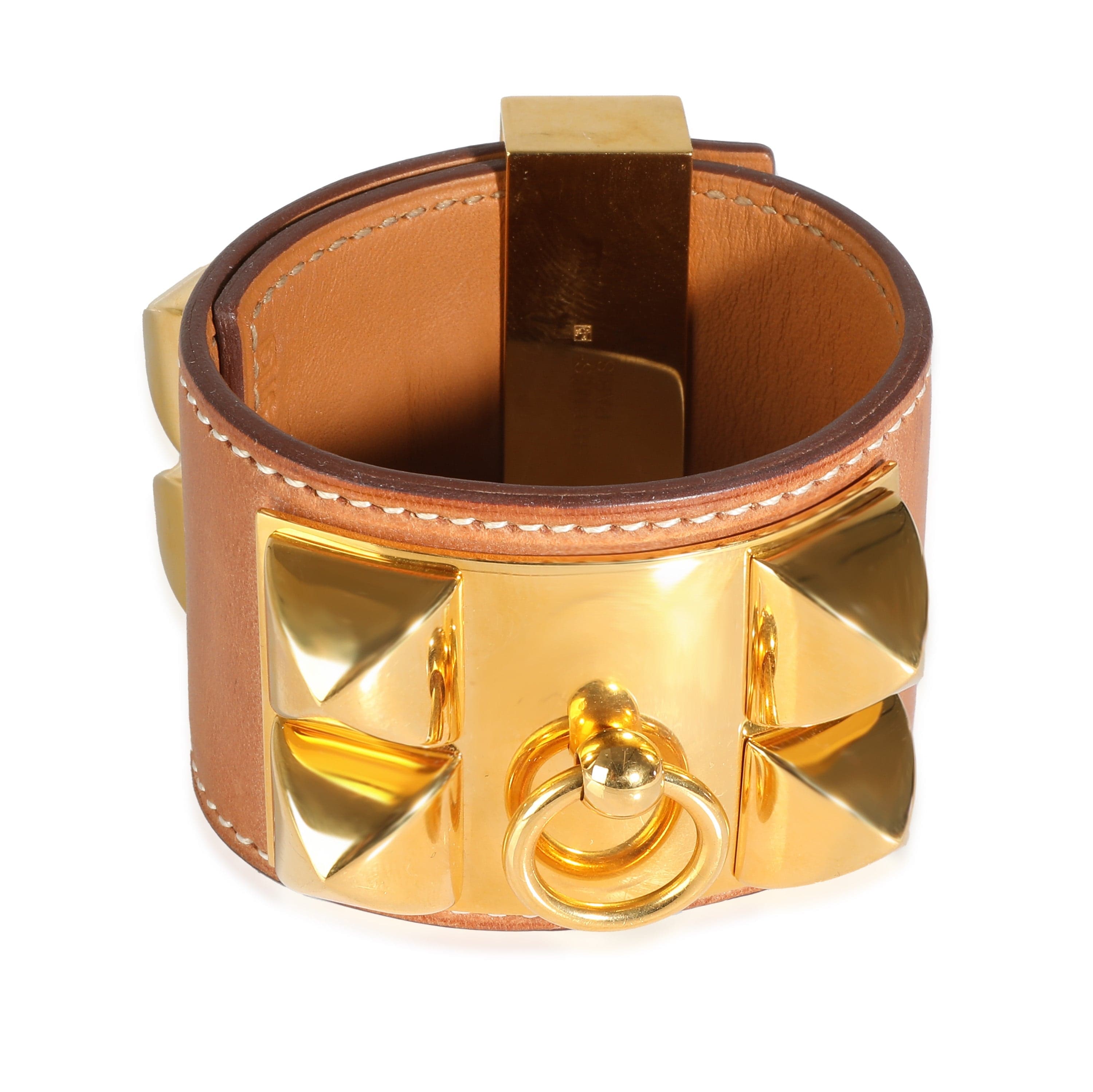 Hermès Hermès Collier De Chien Bracelet in  Gold Plated