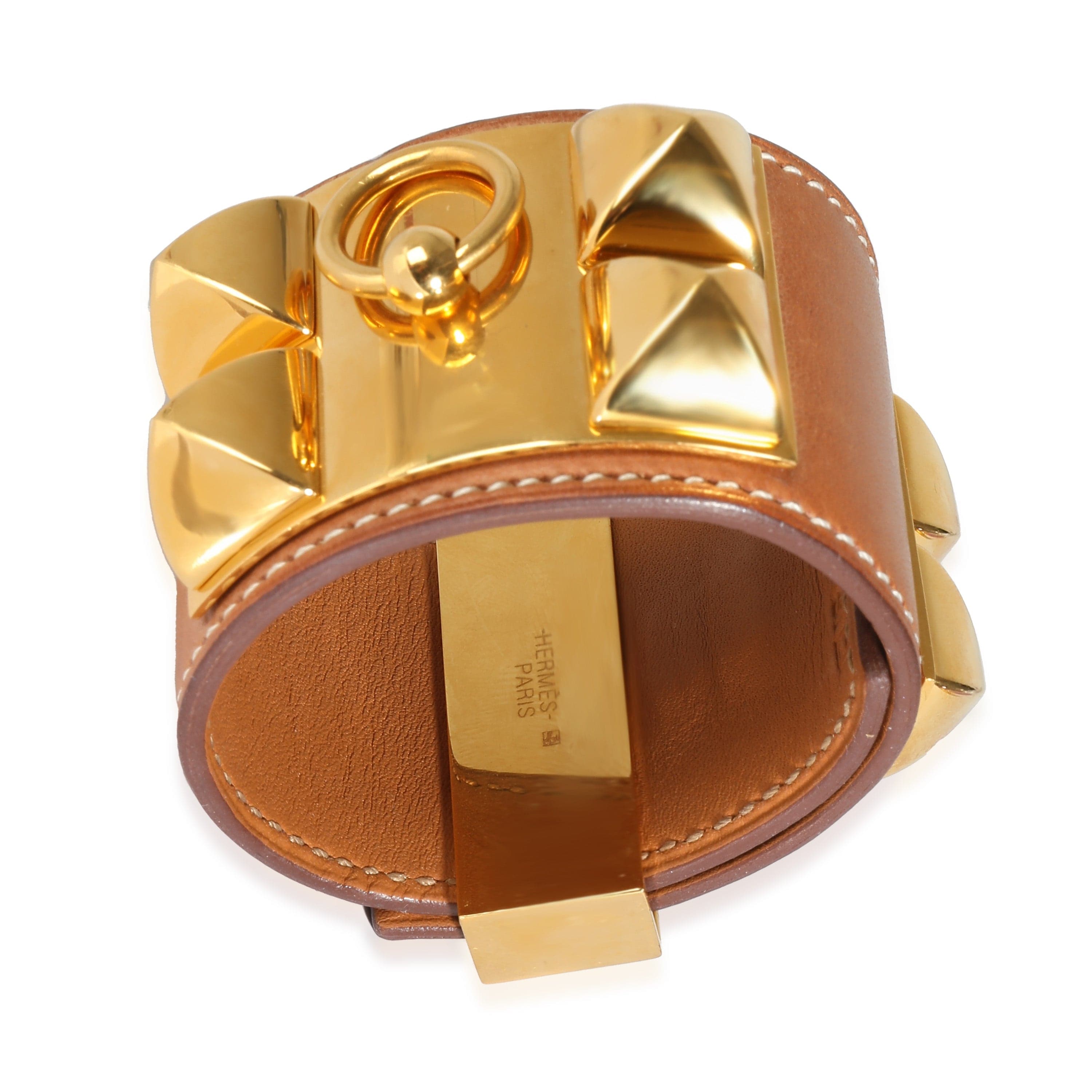 Hermès Hermès Collier De Chien Bracelet in  Gold Plated