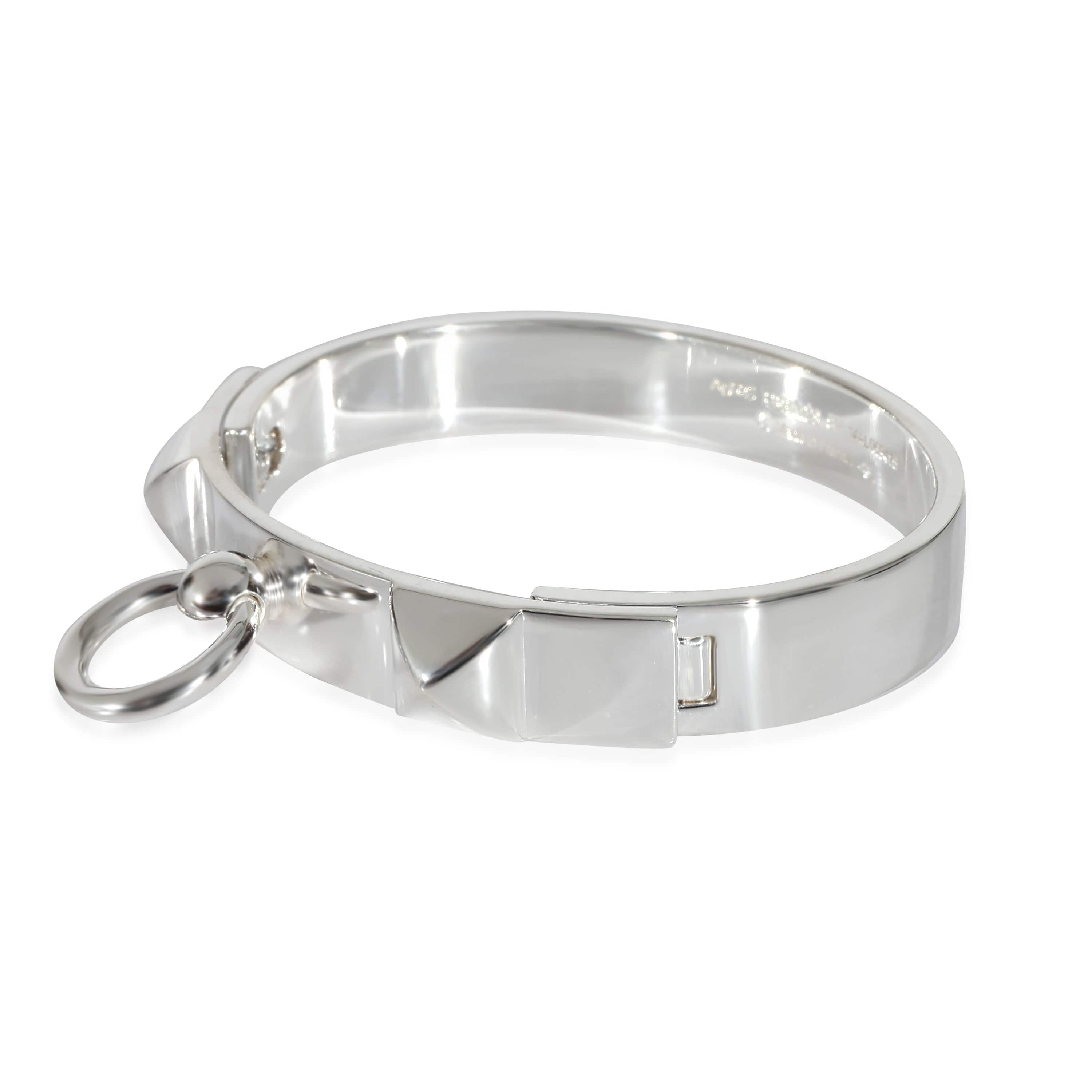 Hermès Hermès Collier de Chien Bracelet in Sterling Silver