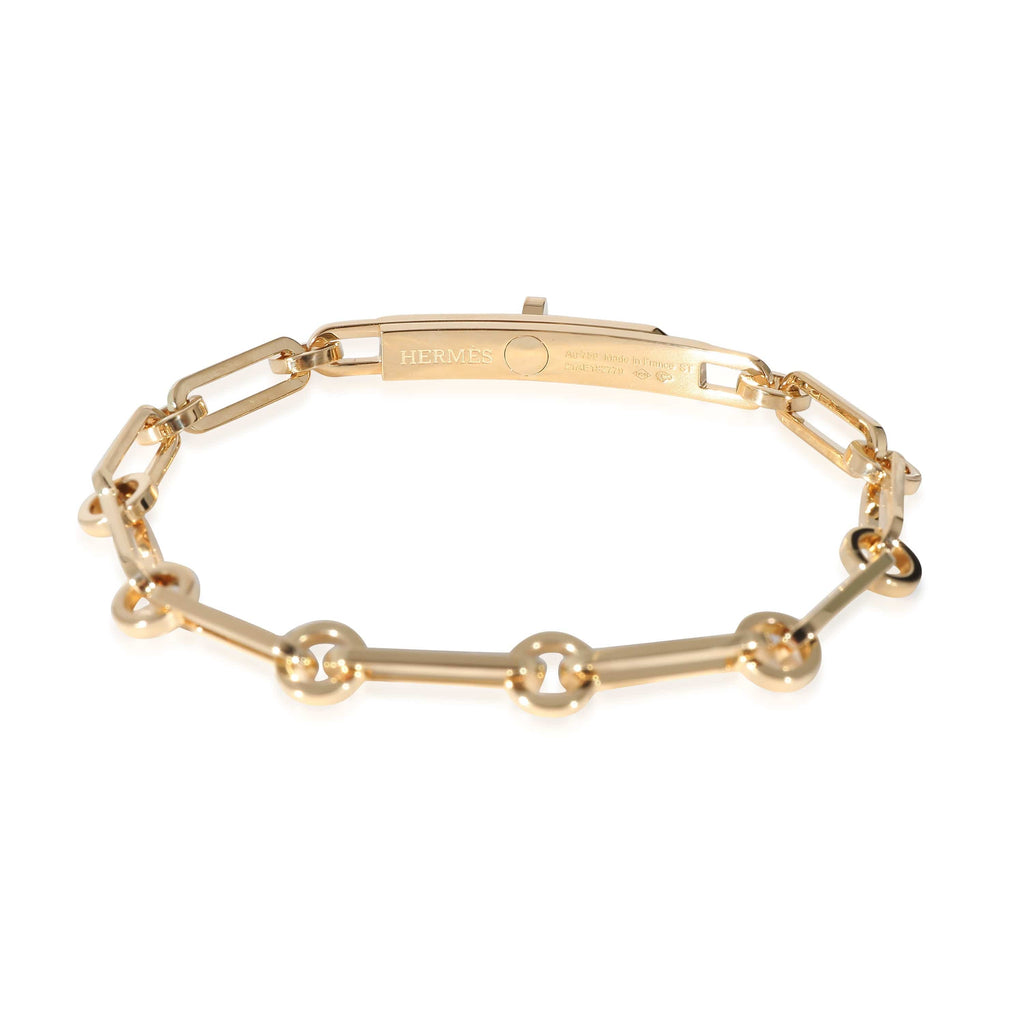 Hermes kelly bracelet yellow gold Clearance