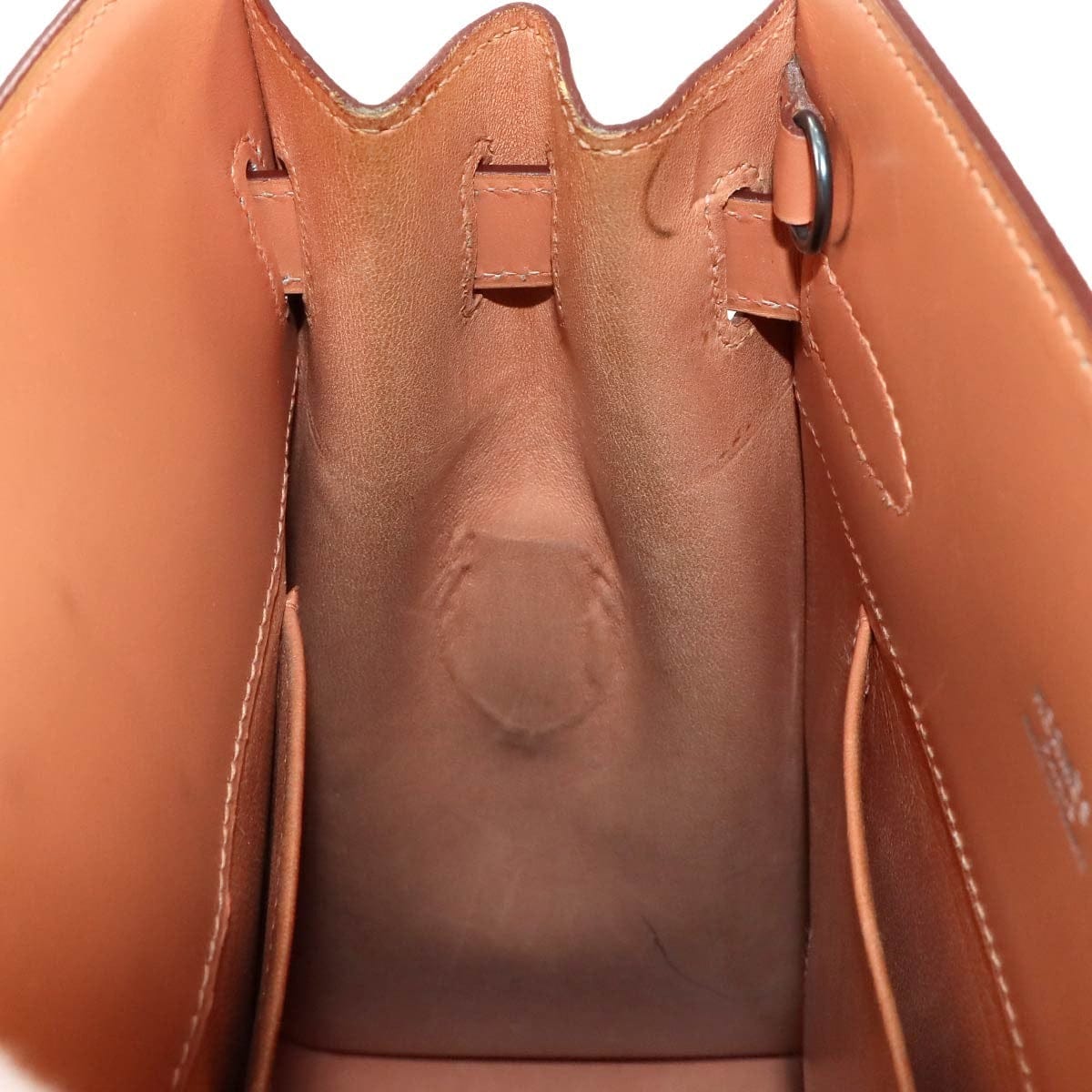 HERMES HERMES Kelly Sport MM Shoulder Bag Box Calf Leather Pink Purse 90272945