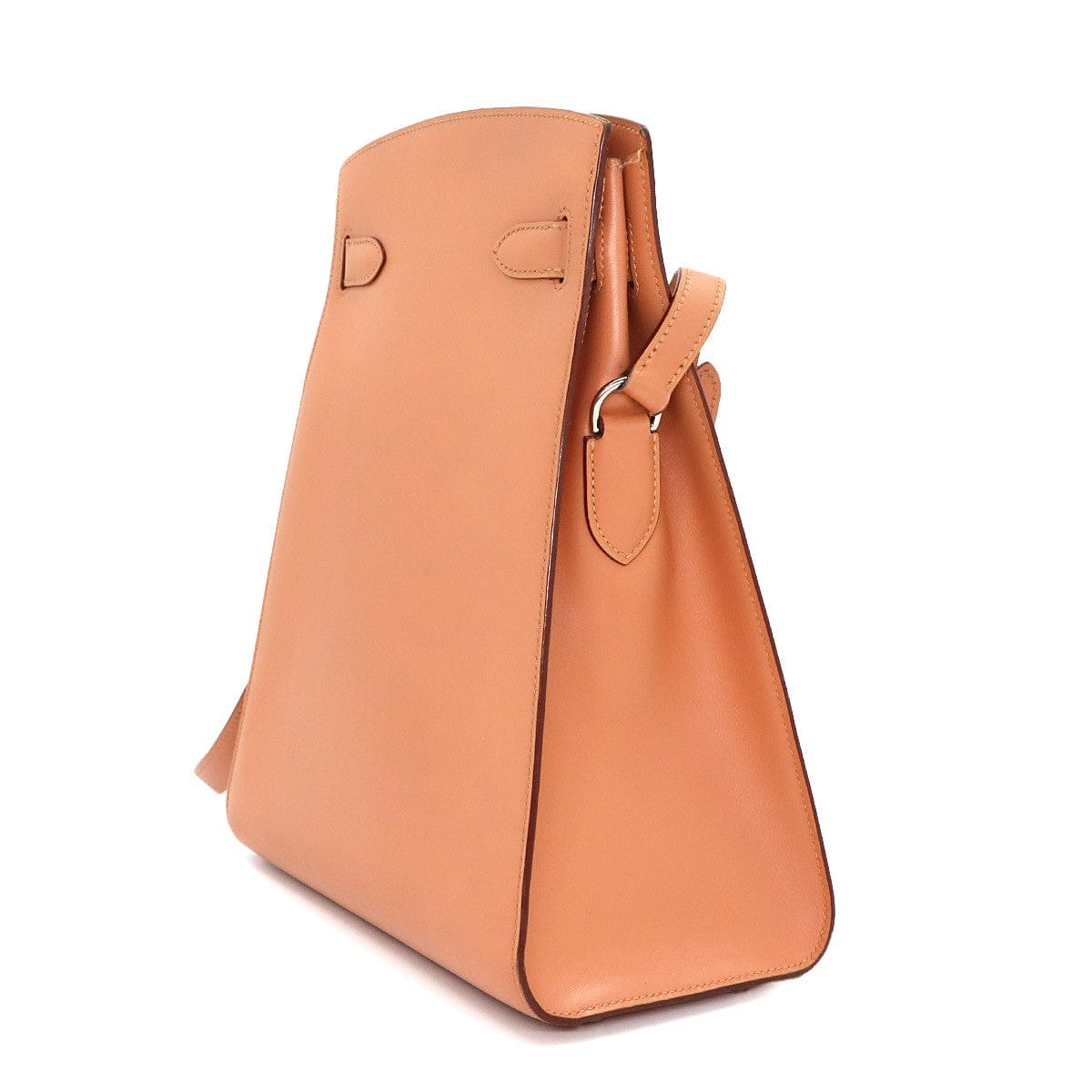 HERMES HERMES Kelly Sport MM Shoulder Bag Box Calf Leather Pink Purse 90272945