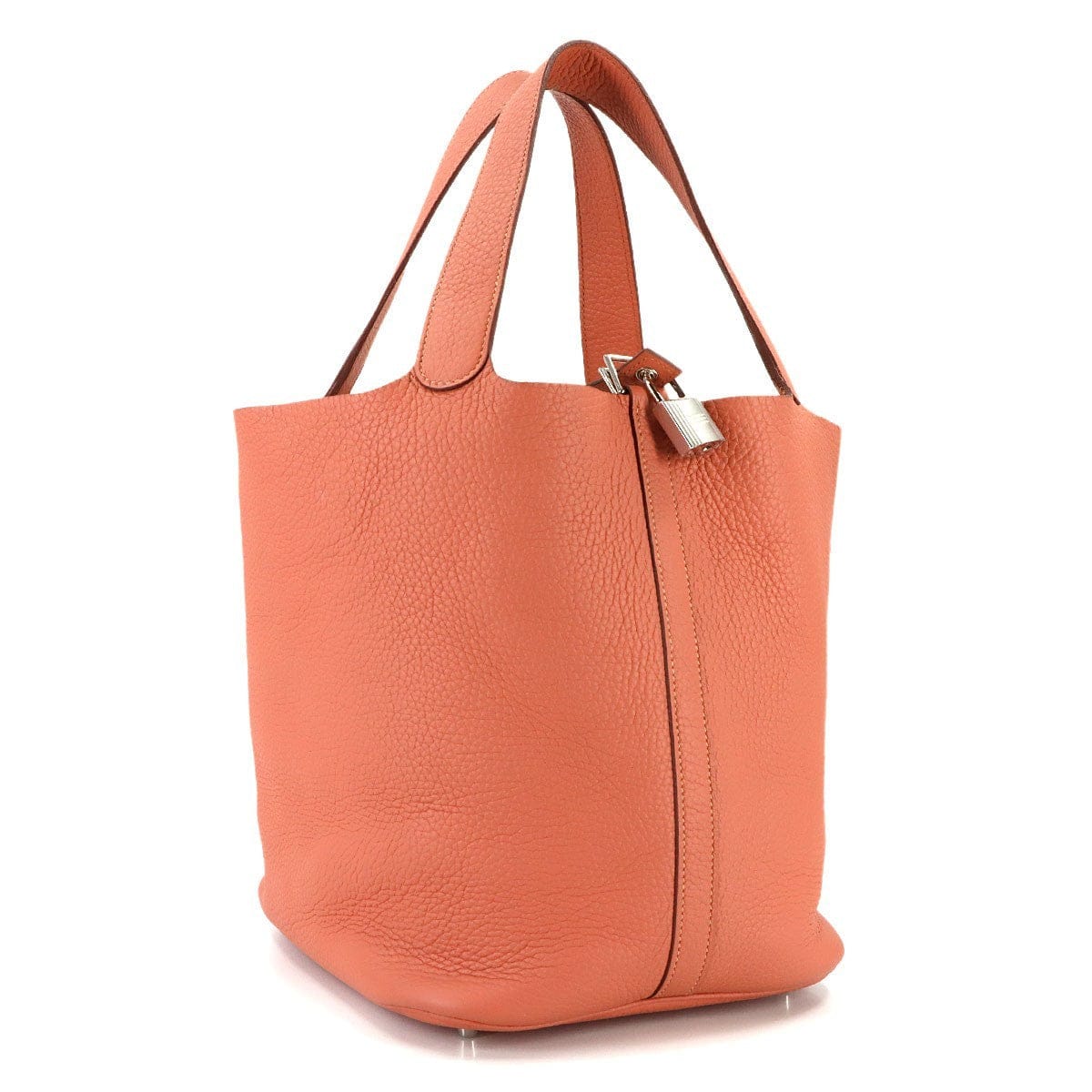 HERMES HERMES Picotin Lock 26 GM Hand Bag Taurillon Clemence Crevette 90322916