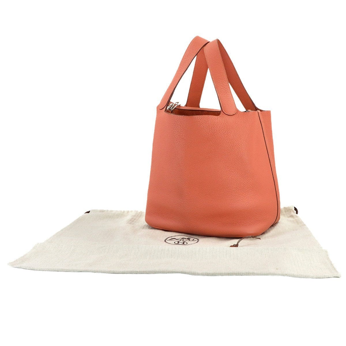HERMES HERMES Picotin Lock 26 GM Hand Bag Taurillon Clemence Crevette 90322916